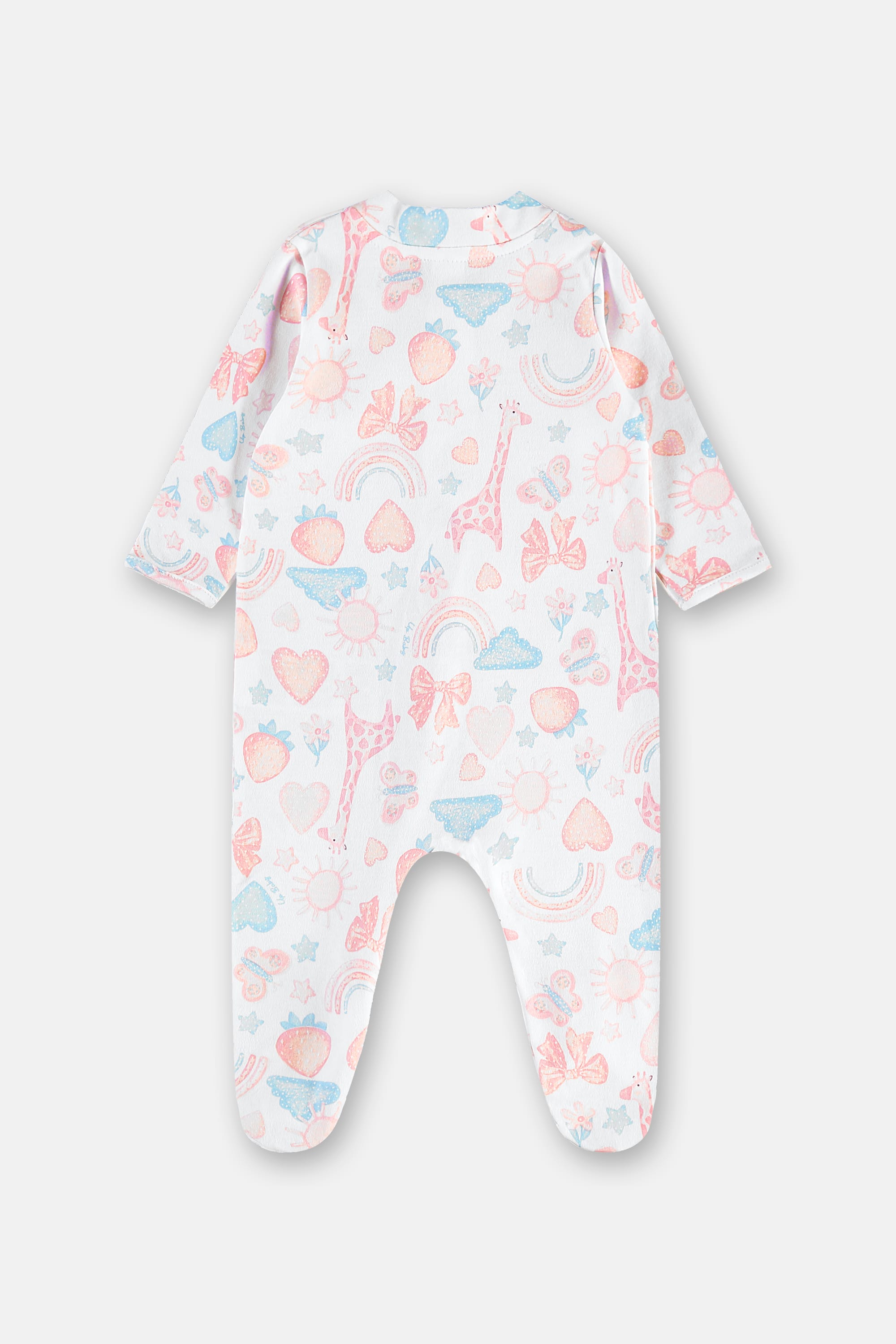 Macacão Unissex para Bebê em Suedine Comfy (Branco) Up Baby - Imagem 9