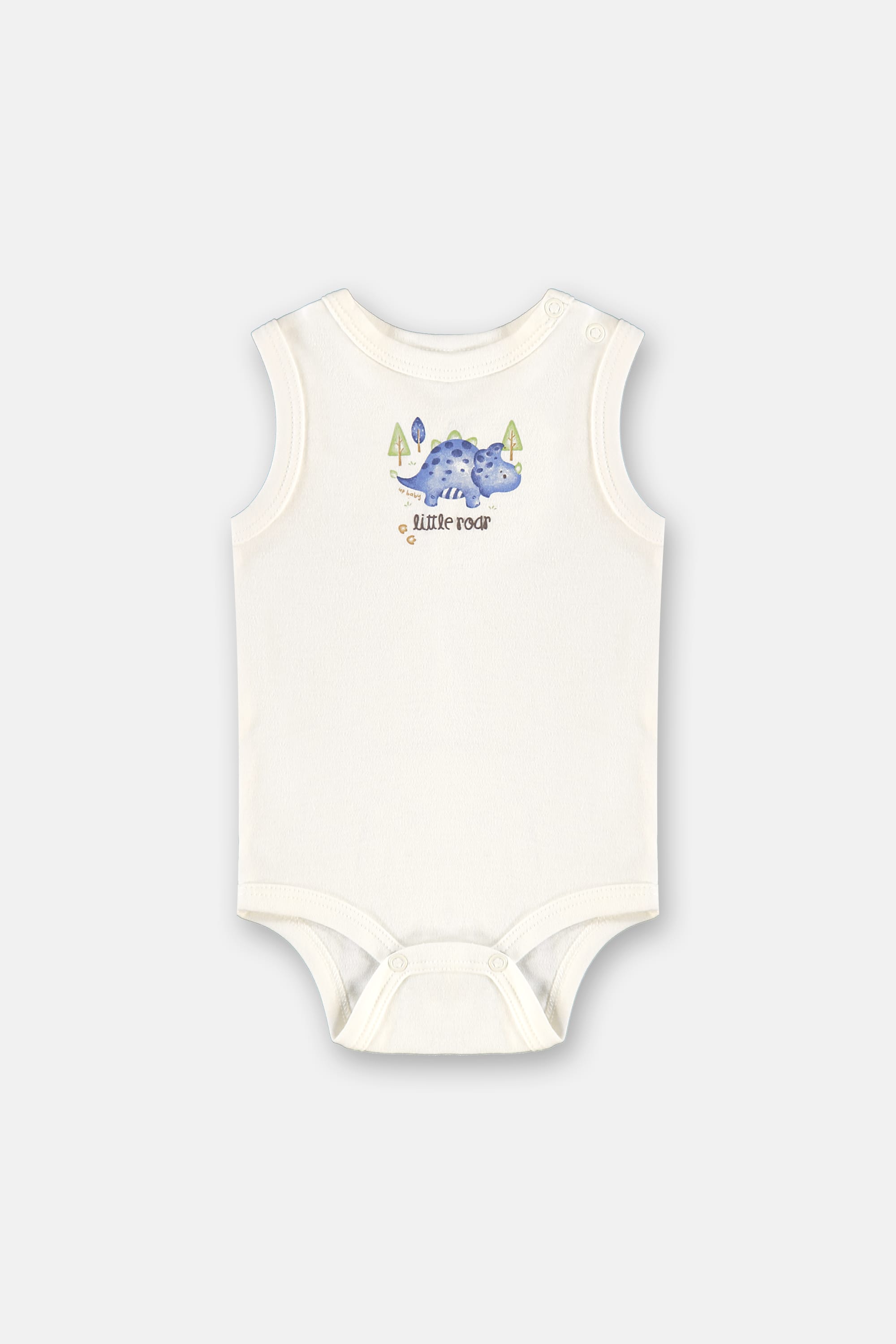 Conjunto Body Regata e Short em Suedine Comfy para Bebê Menino (Off White) Up Baby - Imagem 26