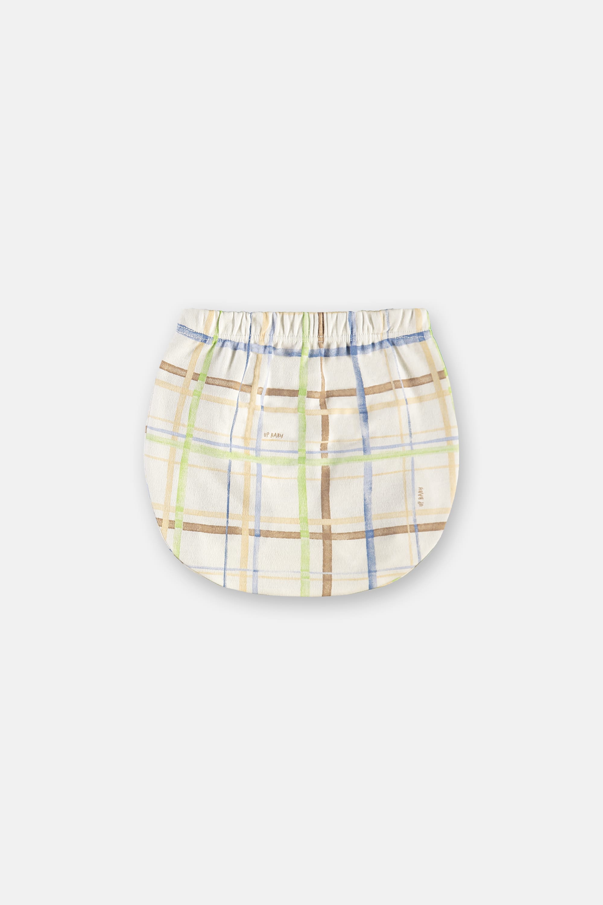 Conjunto Body Regata e Short em Suedine Comfy para Bebê Menino (Off White) Up Baby - Imagem 5