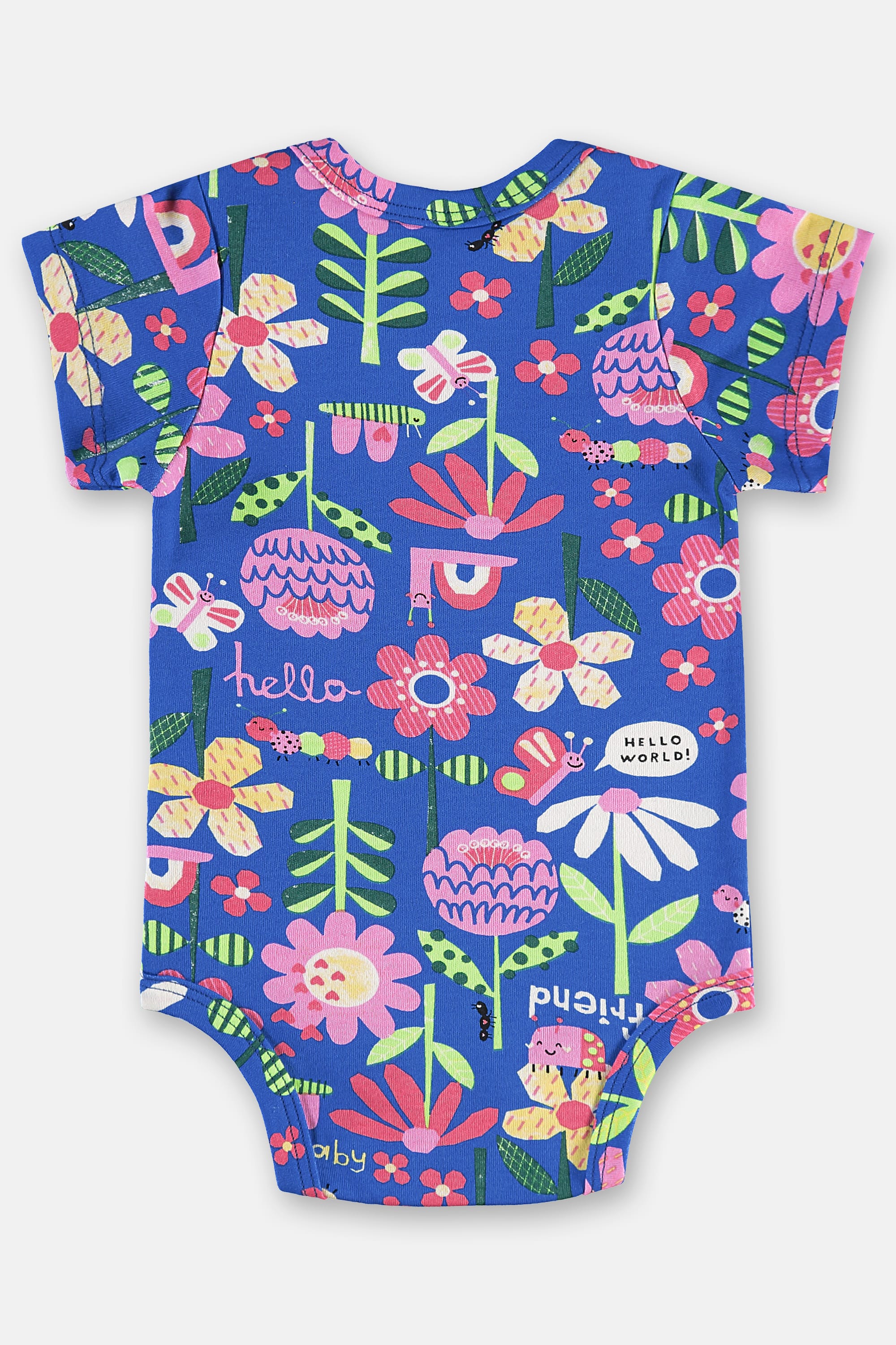 Body para Bebê Menina em Suedine Essentials (Azul) Up Baby - Imagem 10