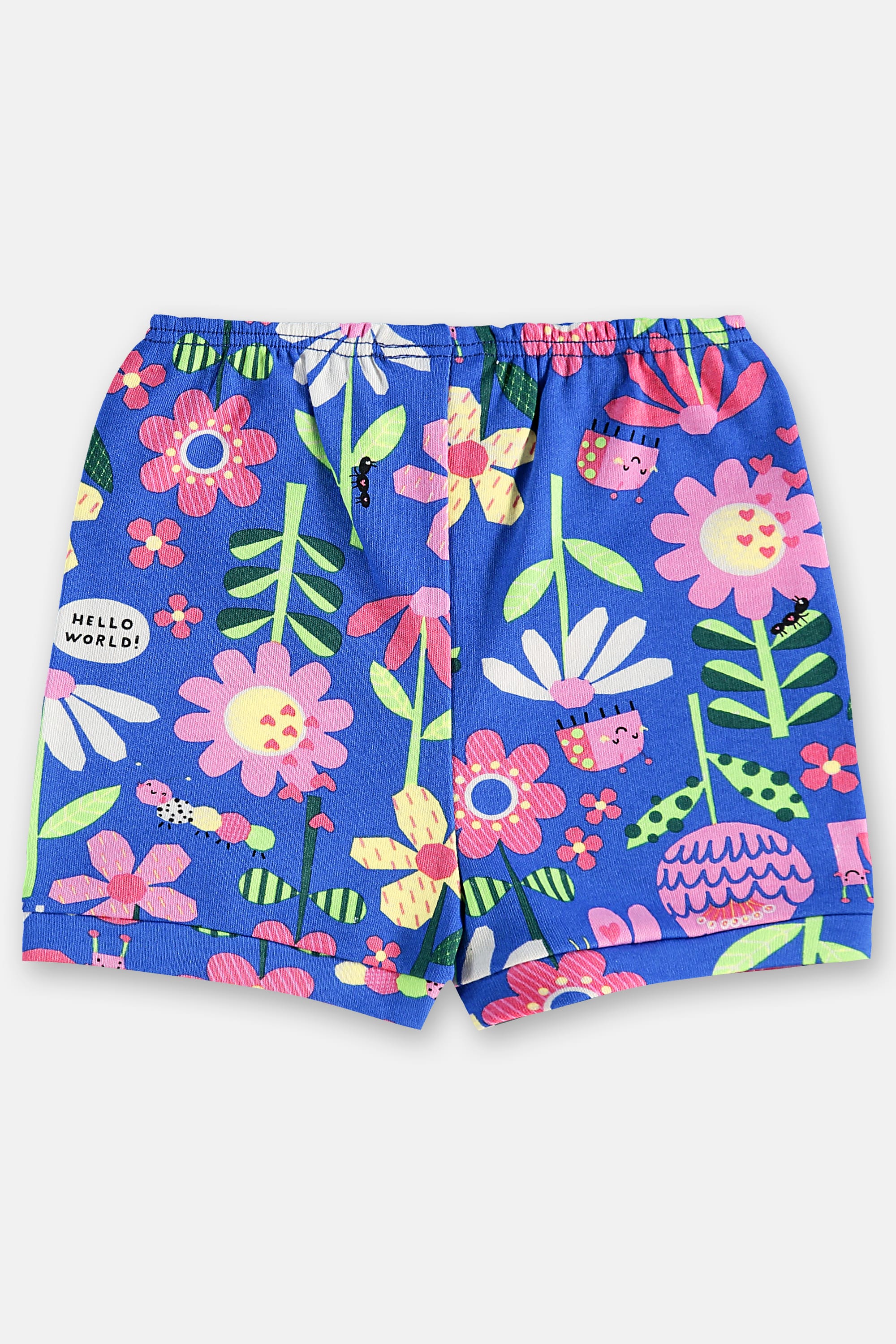 Short em Suedine Essentials para Bebê Menina (Azul) Up Baby - Imagem 2