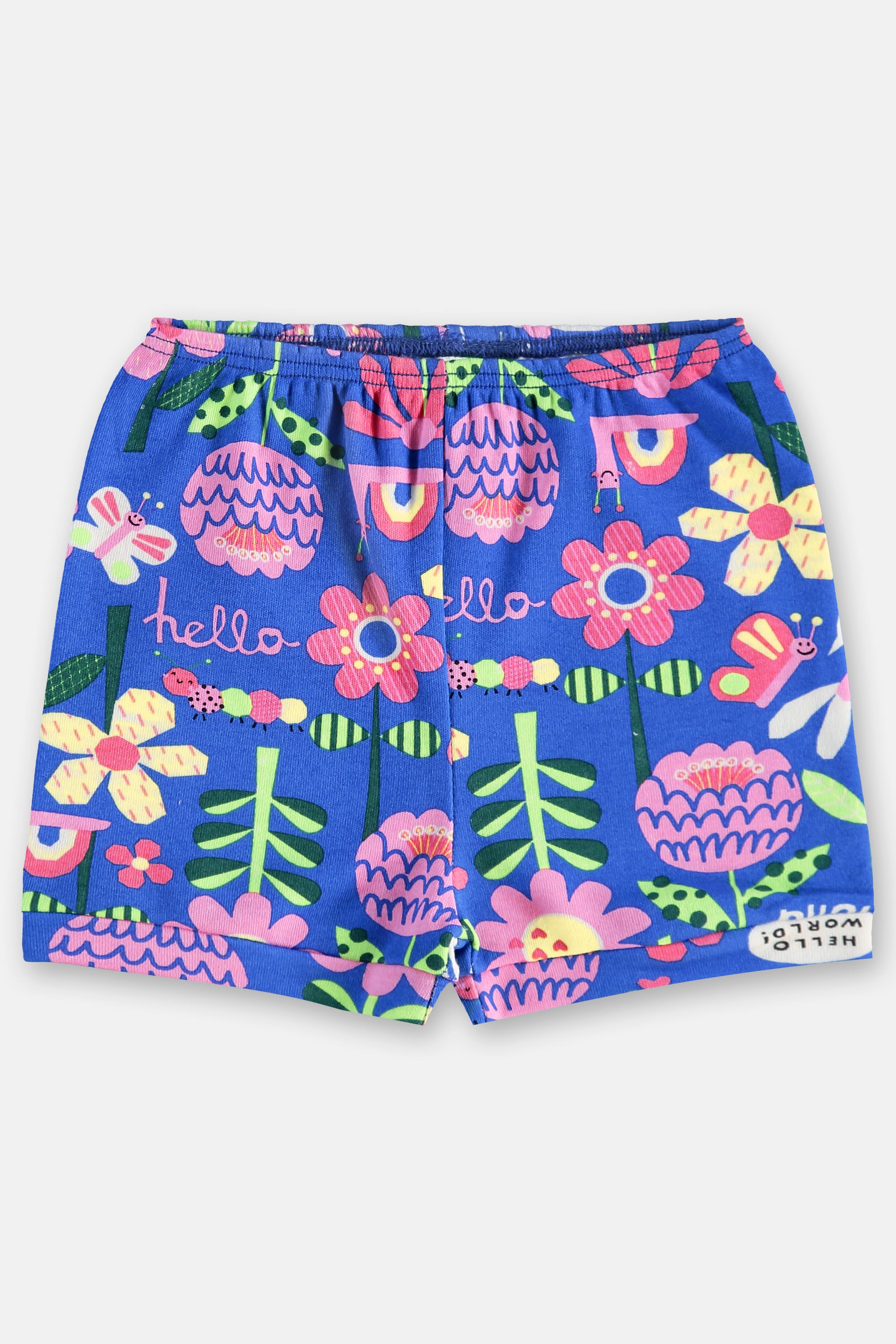 Short em Suedine Essentials para Bebê Menina (Azul) Up Baby - Imagem 7