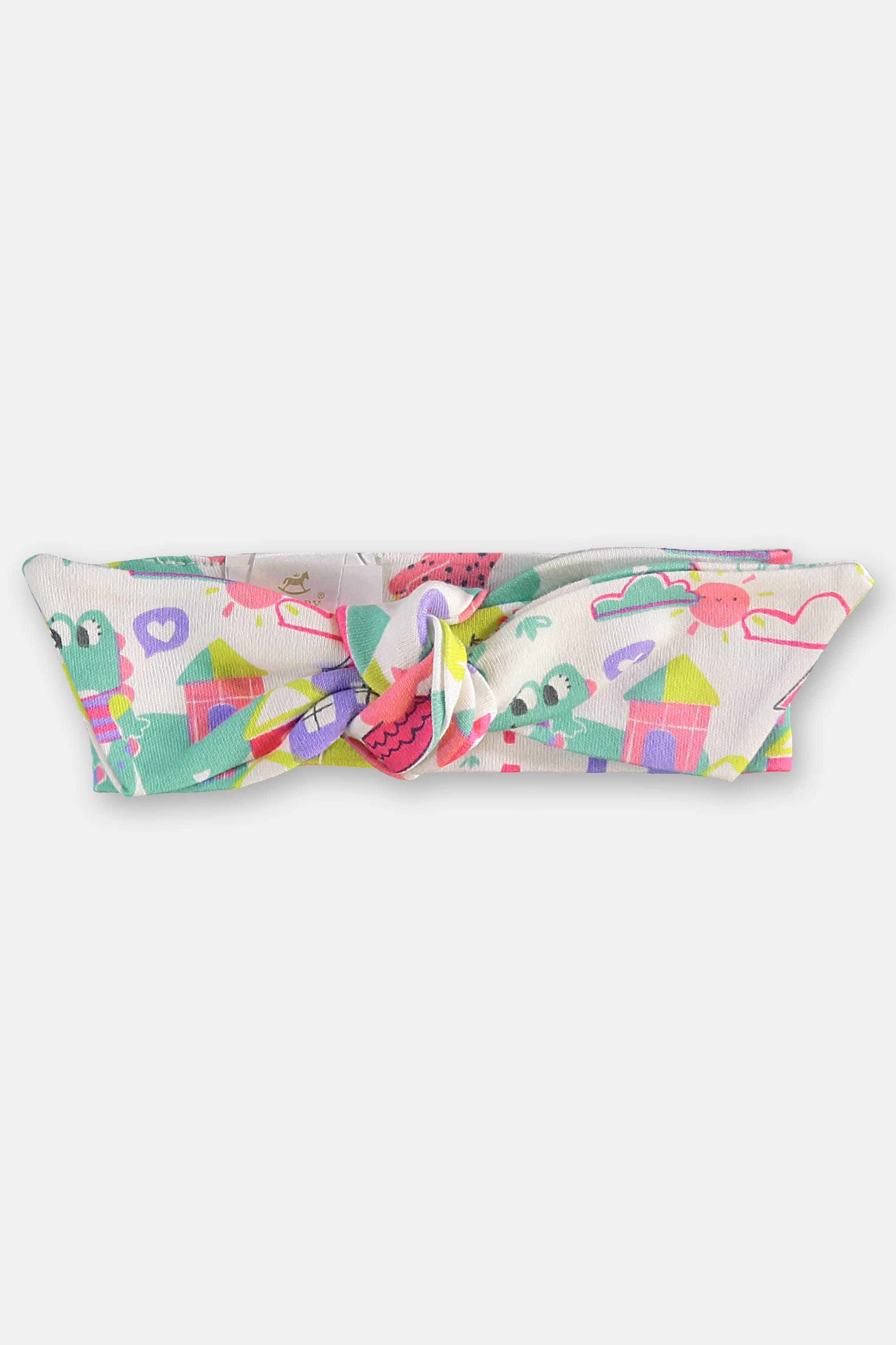 Faixa de Cabelo para Bebê em Suedine Essentials (Branco) Up Baby