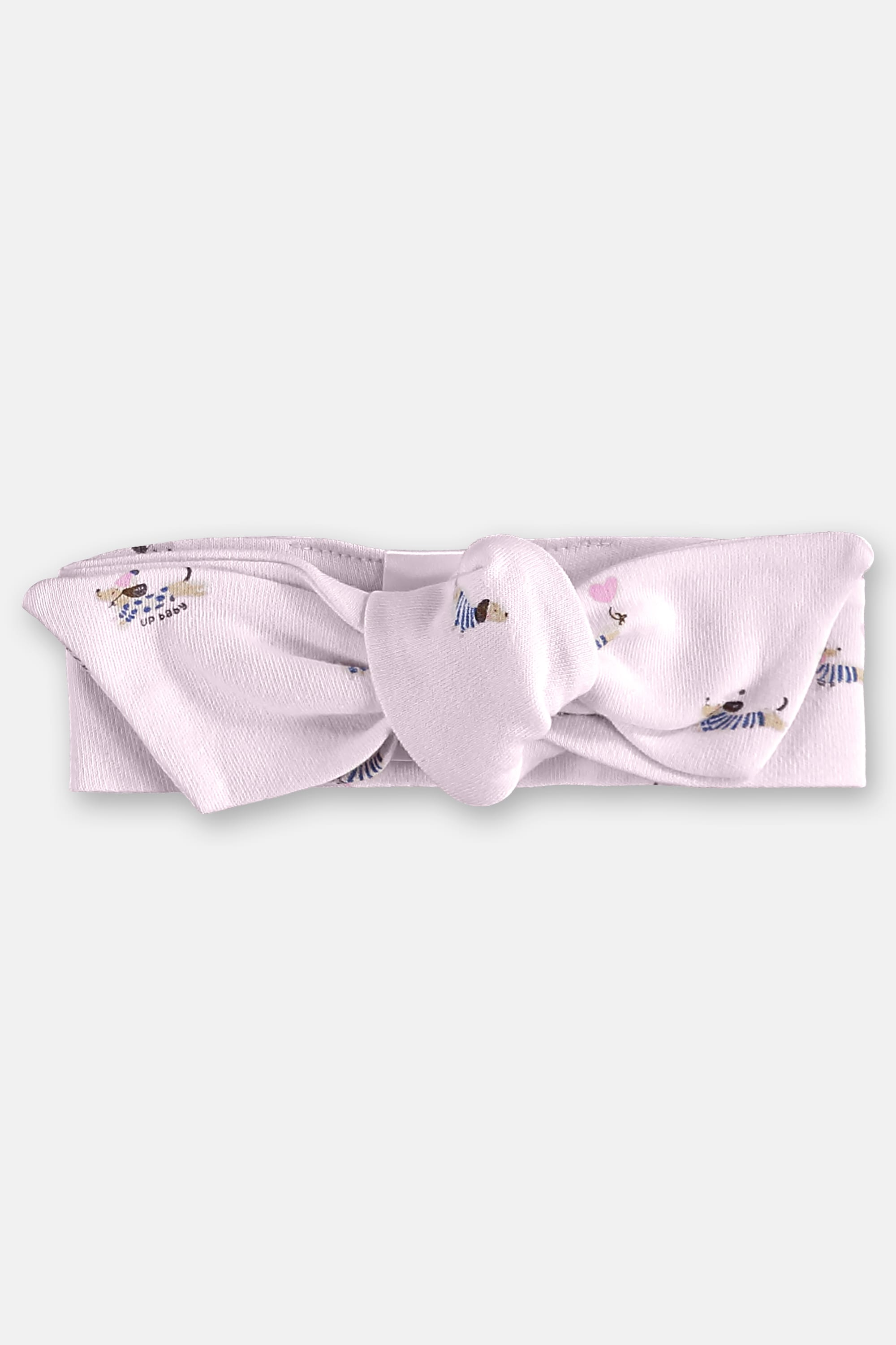 Faixa de Cabelo para Bebê em Suedine Essentials (Rosa) Up Baby