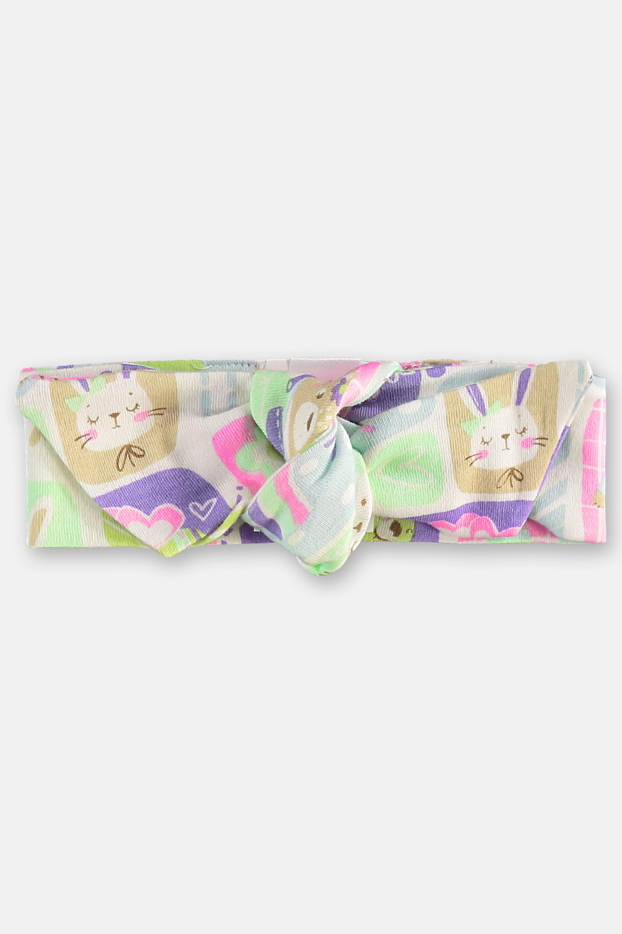 Faixa de Cabelo para Bebê em Suedine Essentials (Branco) Up Baby