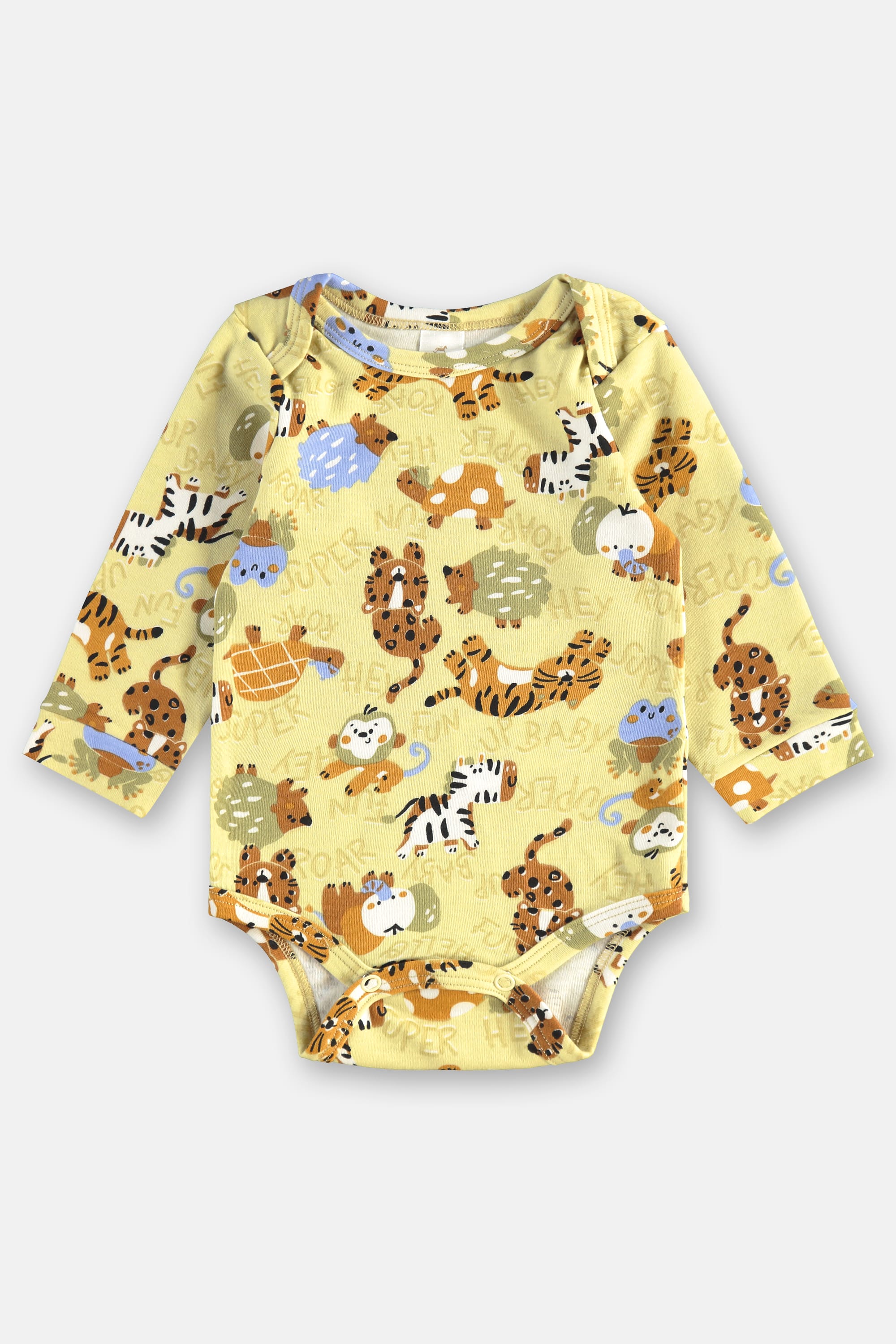 Body para Bebê Menino em Suedine Essentials Estampado (Verde) Up Baby - Imagem 9