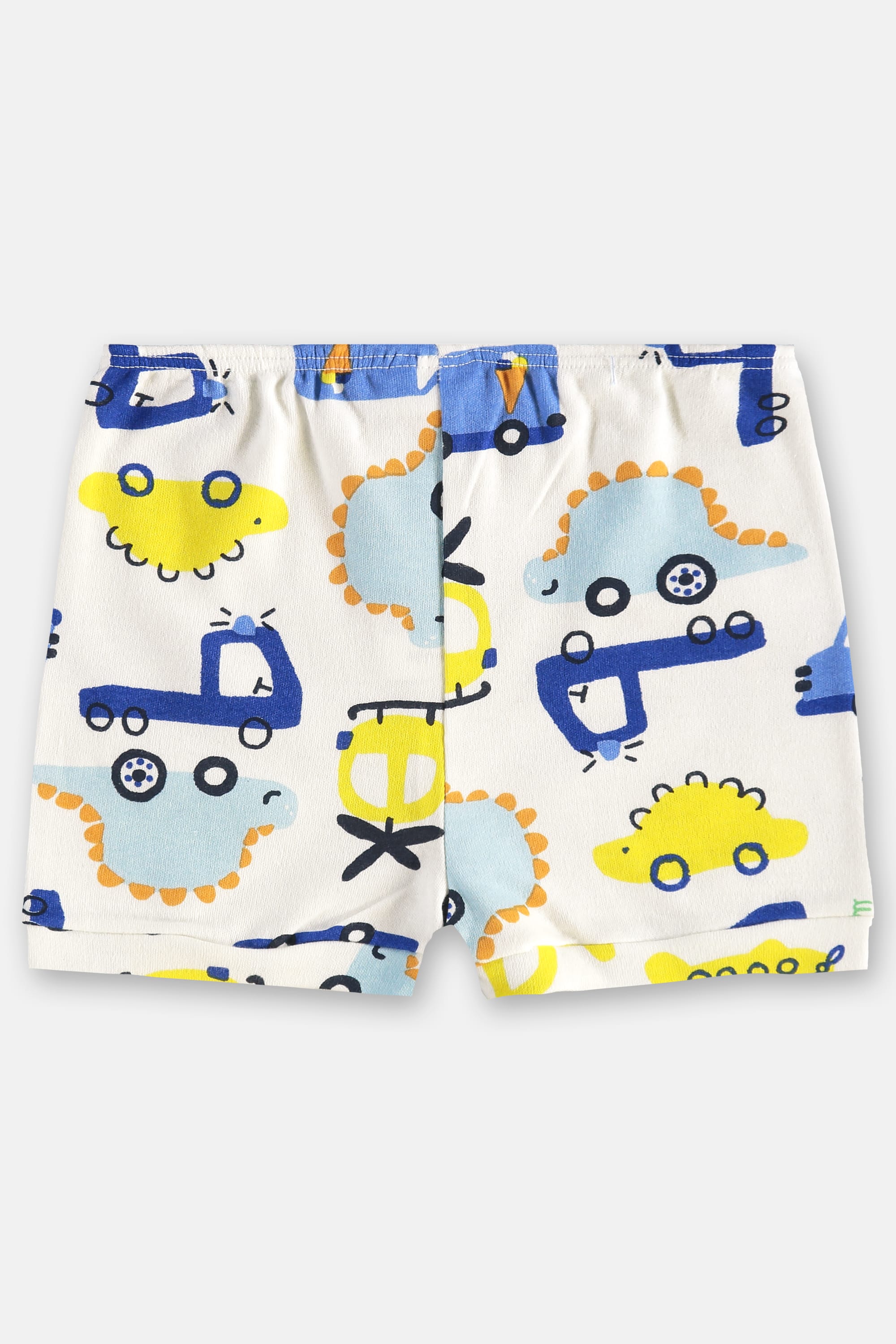 Short para Bebê Menino em Suedine Essentials (Off White) Up Baby - Imagem 6