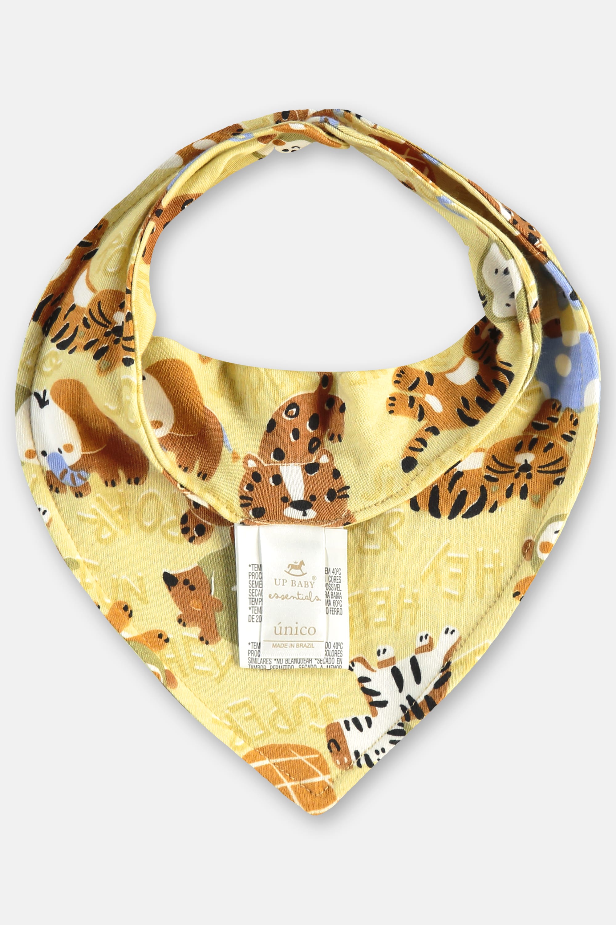 Babador Bandana para Bebê Menino em Suedine Essentials (Verde) Up Baby - Imagem 2