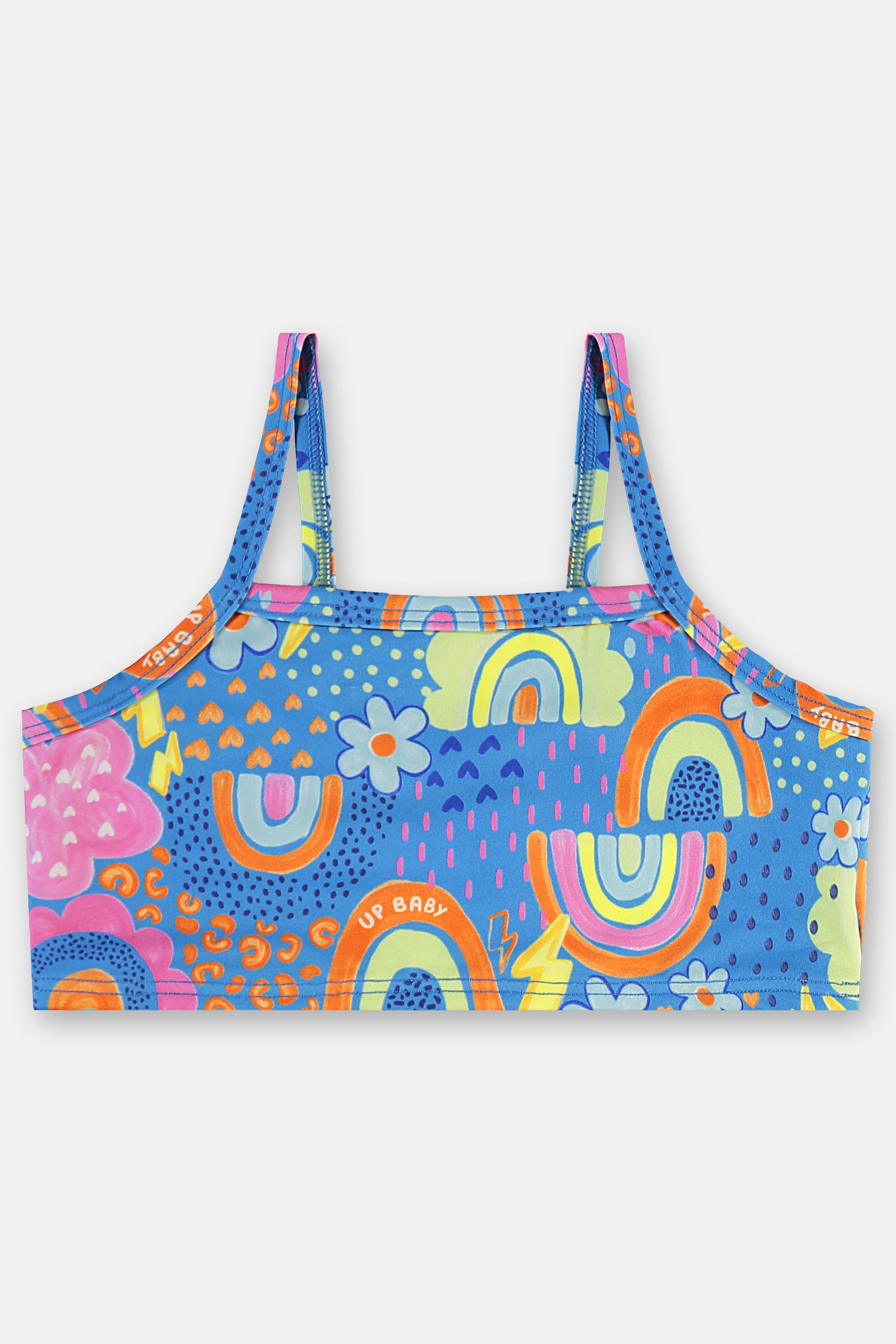 Biquíni Infantil Top e Calcinha FPS+50 Forrados (Azul) Up Baby - Imagem 32