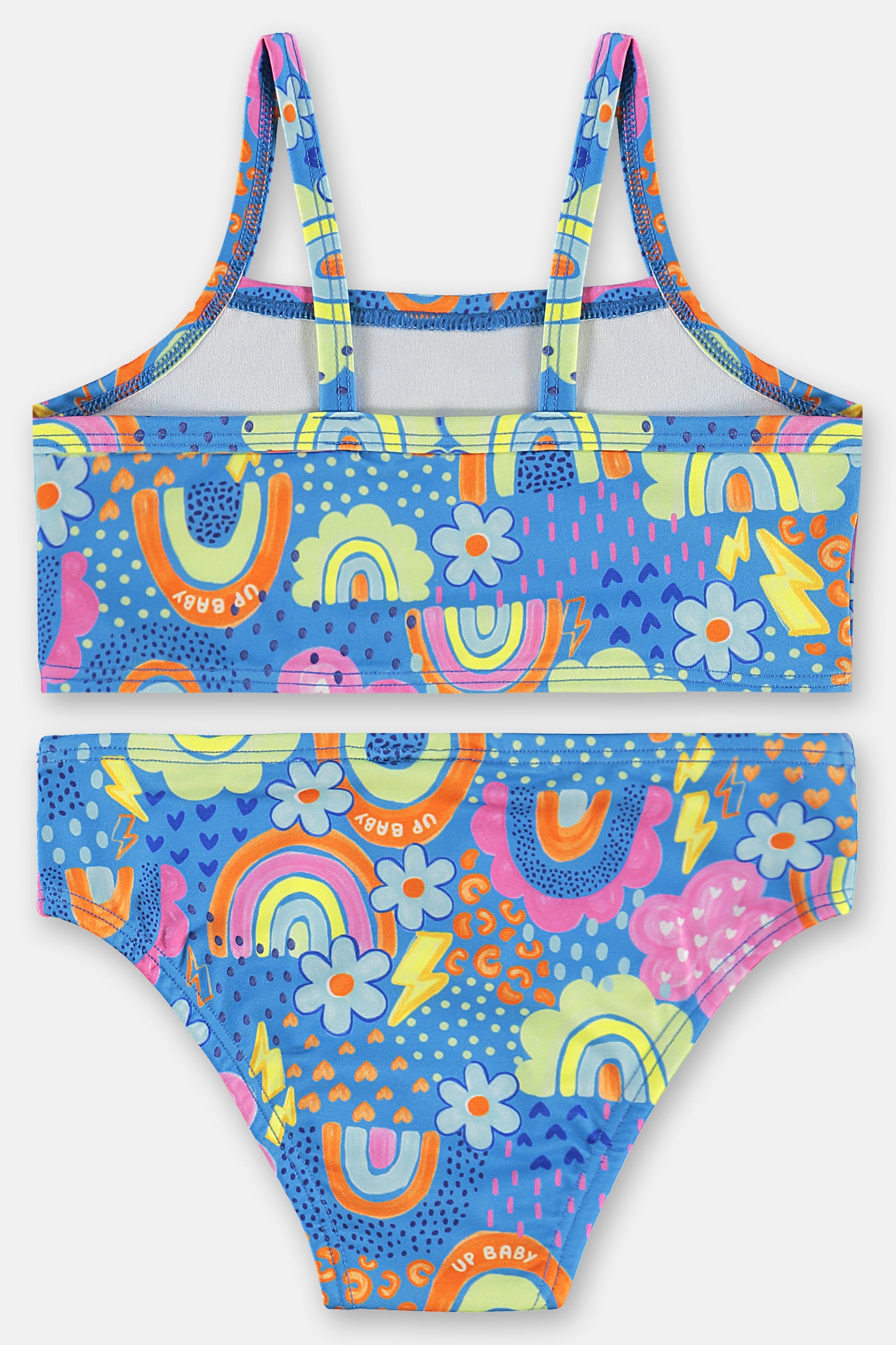 Biquíni Infantil Top e Calcinha FPS+50 Forrados (Azul) Up Baby - Imagem 22