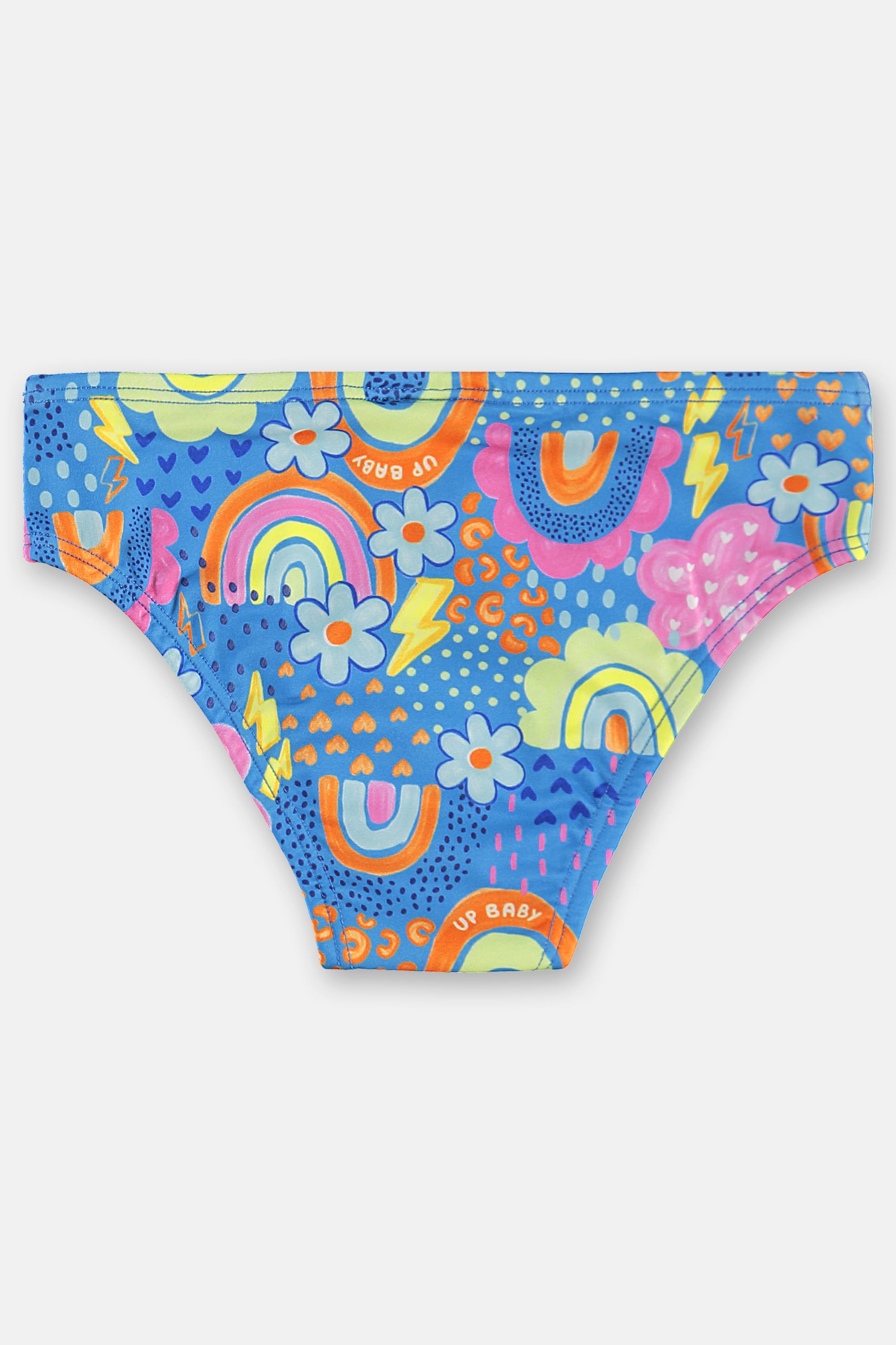 Biquíni Infantil Top e Calcinha FPS+50 Forrados (Azul) Up Baby - Imagem 12