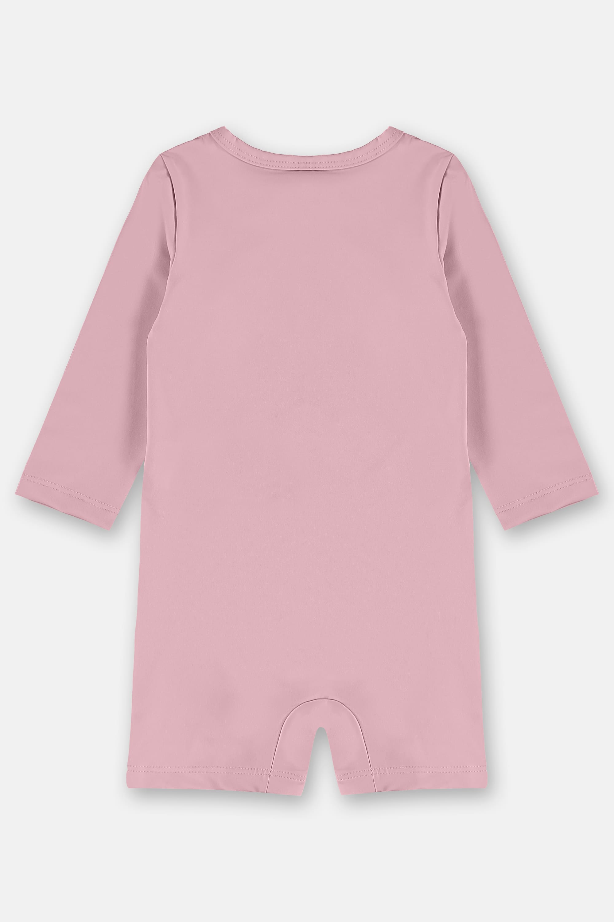 Macaquinho de Praia para Bebê Menina em Malha FPS+50 (Rosa Claro) Up Baby - Imagem 3