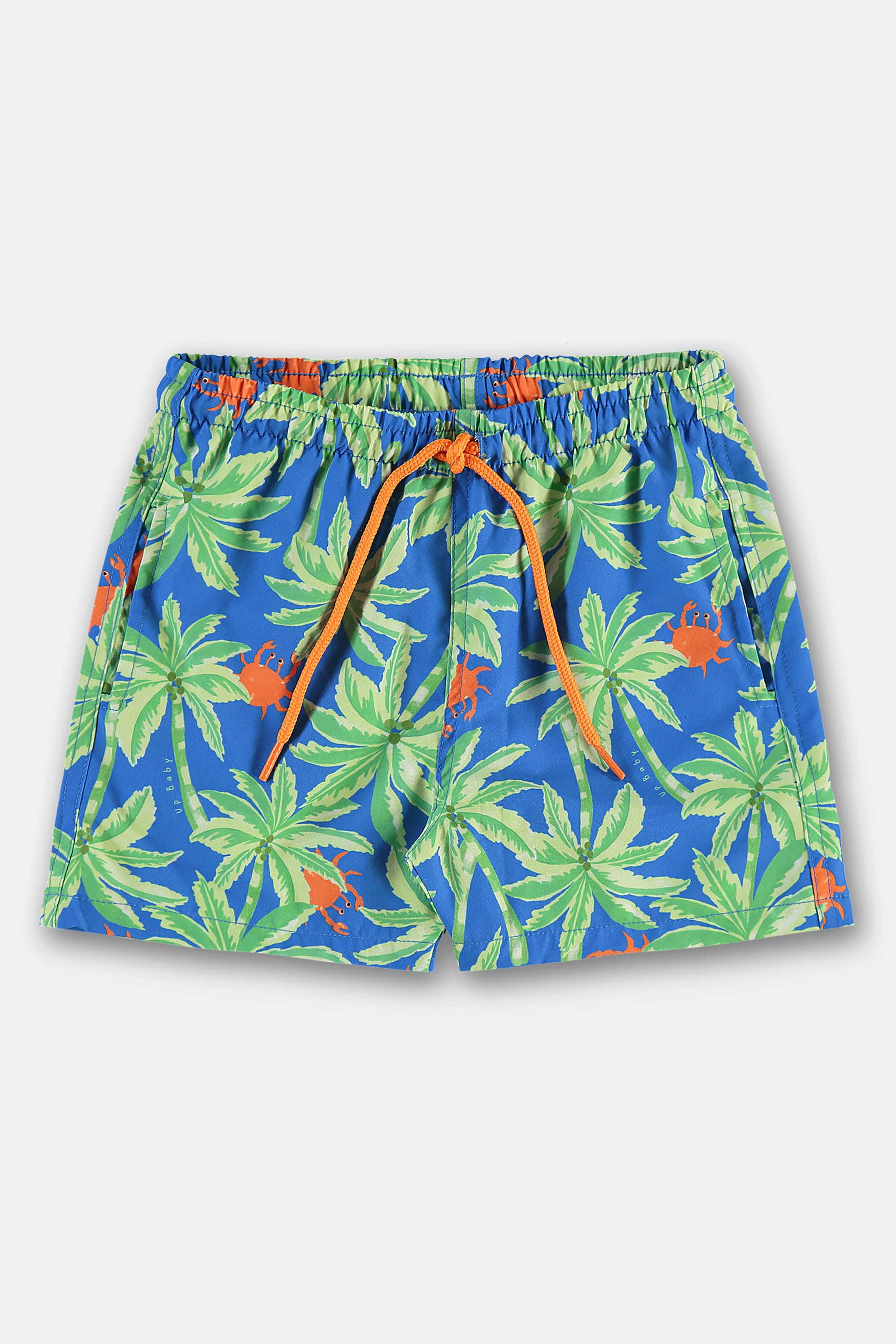Short de Praia Infantil em Microfibra Forrada (Azul Claro) Up Baby - Imagem 3