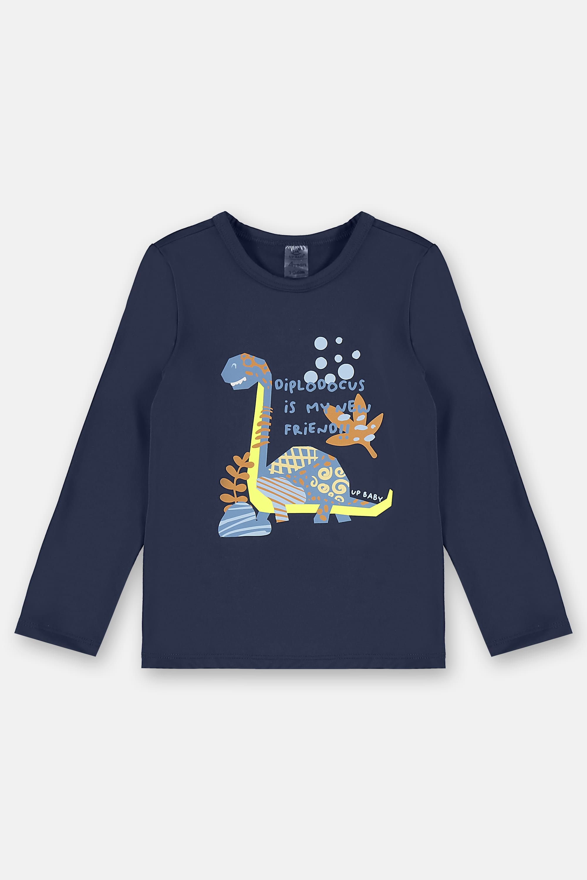 Conjunto de Praia Infantil com Camiseta FPS+50 e Short (Azul Marinho) Up Baby - Imagem 32