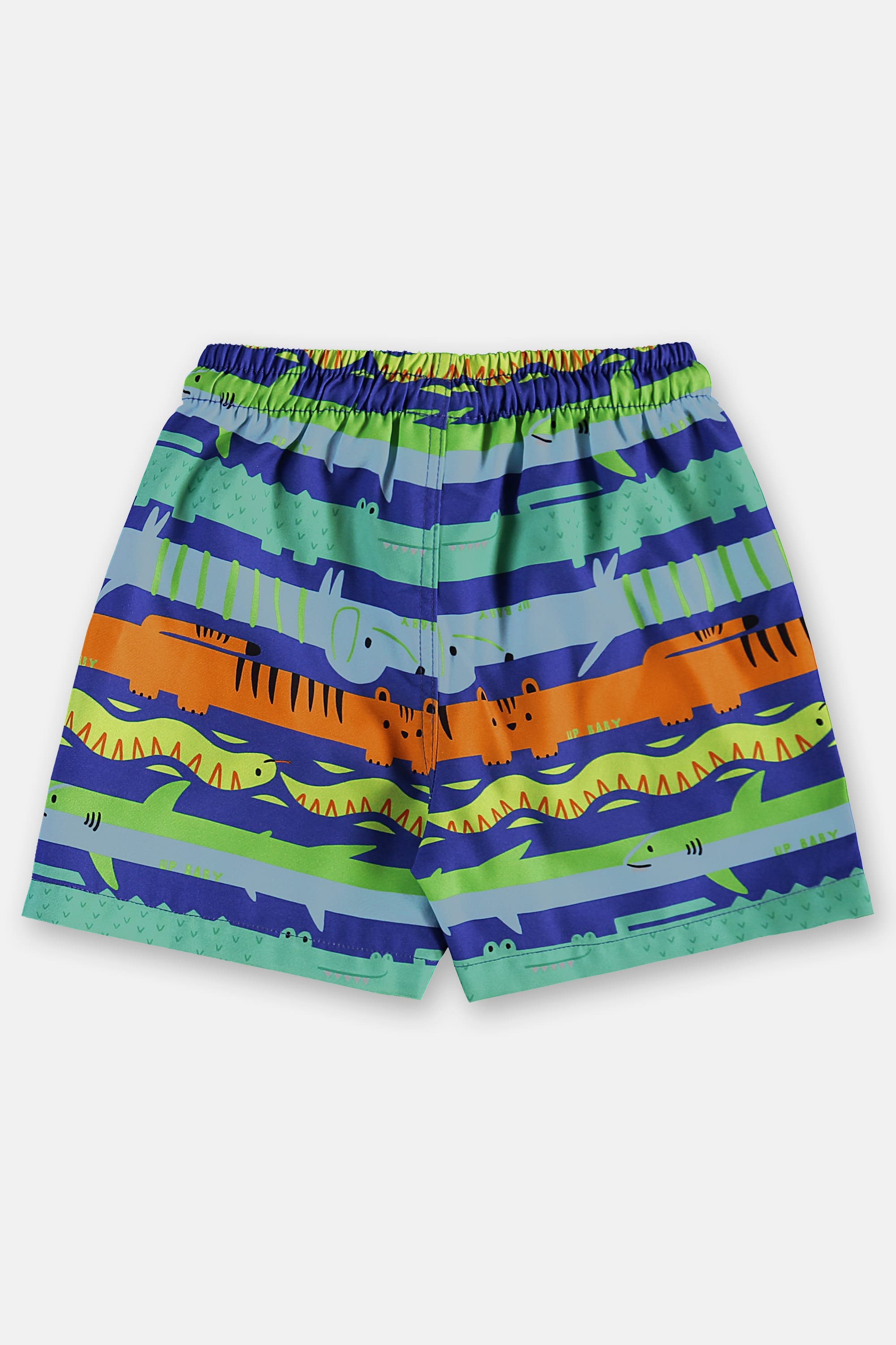 Conjunto de Praia Infantil com Camiseta FPS+50 e Short (Azul) Up Baby - Imagem 27