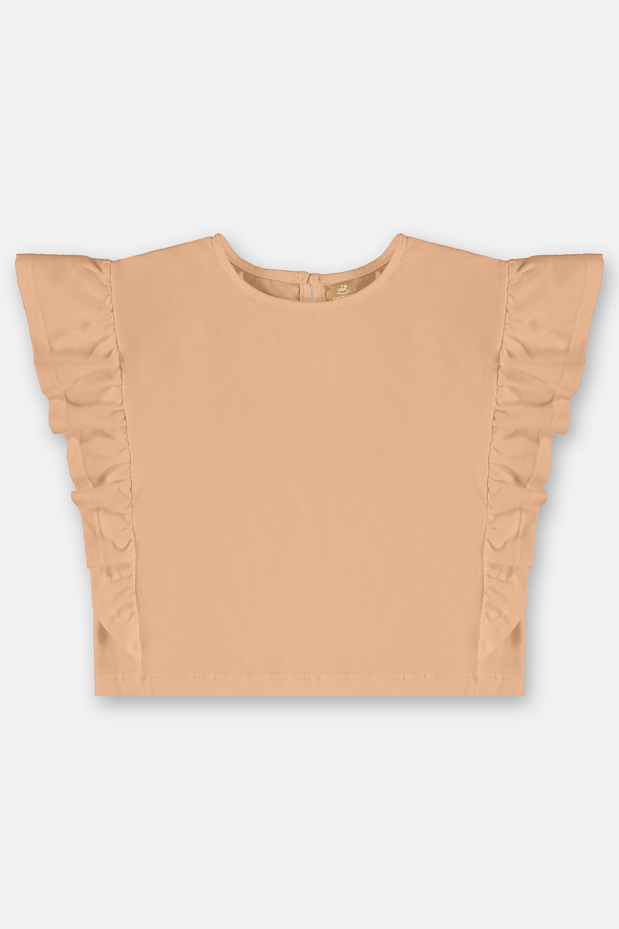 Conjunto Infantil Feminino com Blusa e Short Nature (Marrom) Up Baby - Imagem 8