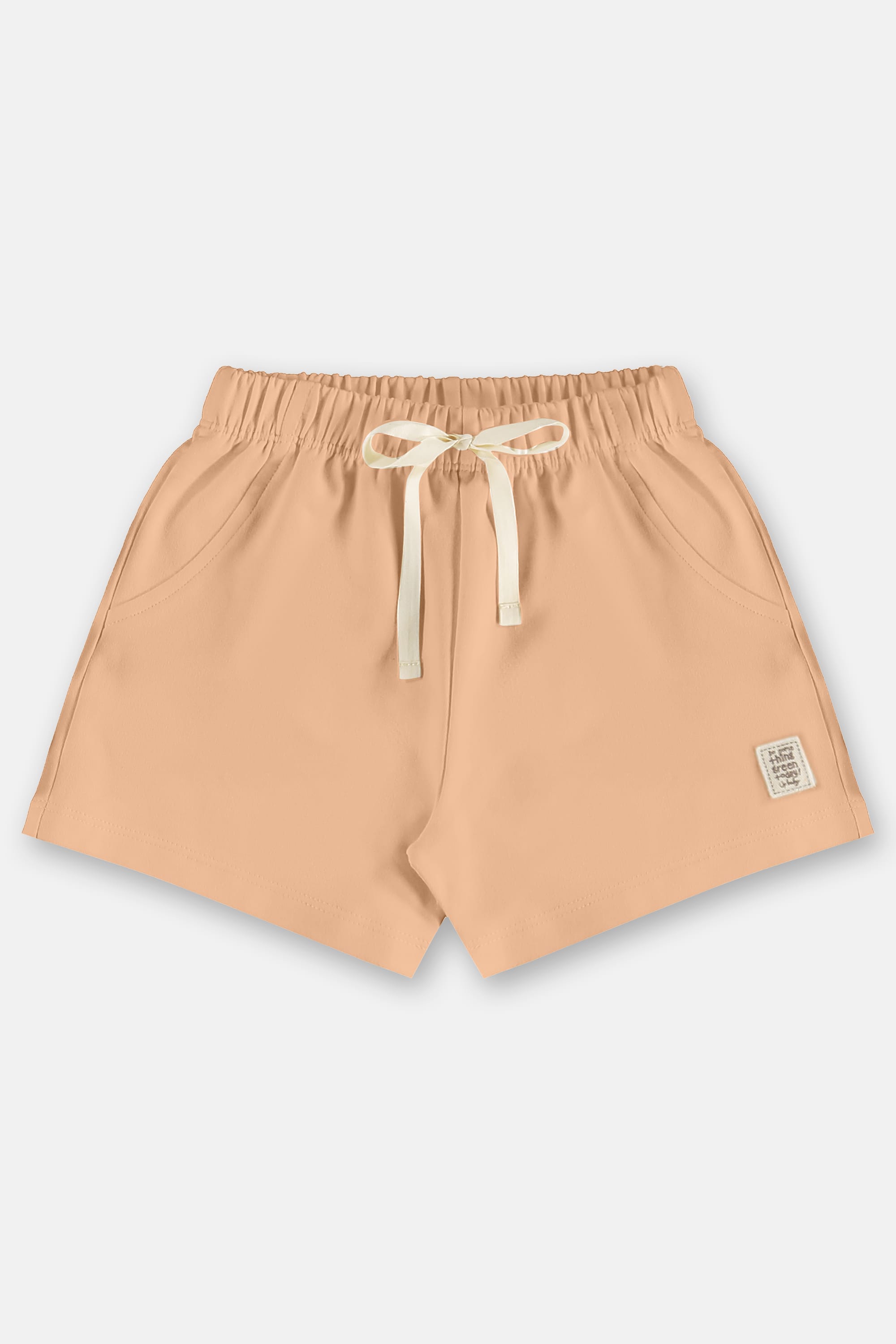 Conjunto Infantil Feminino com Blusa e Short Nature (Marrom) Up Baby - Imagem 9