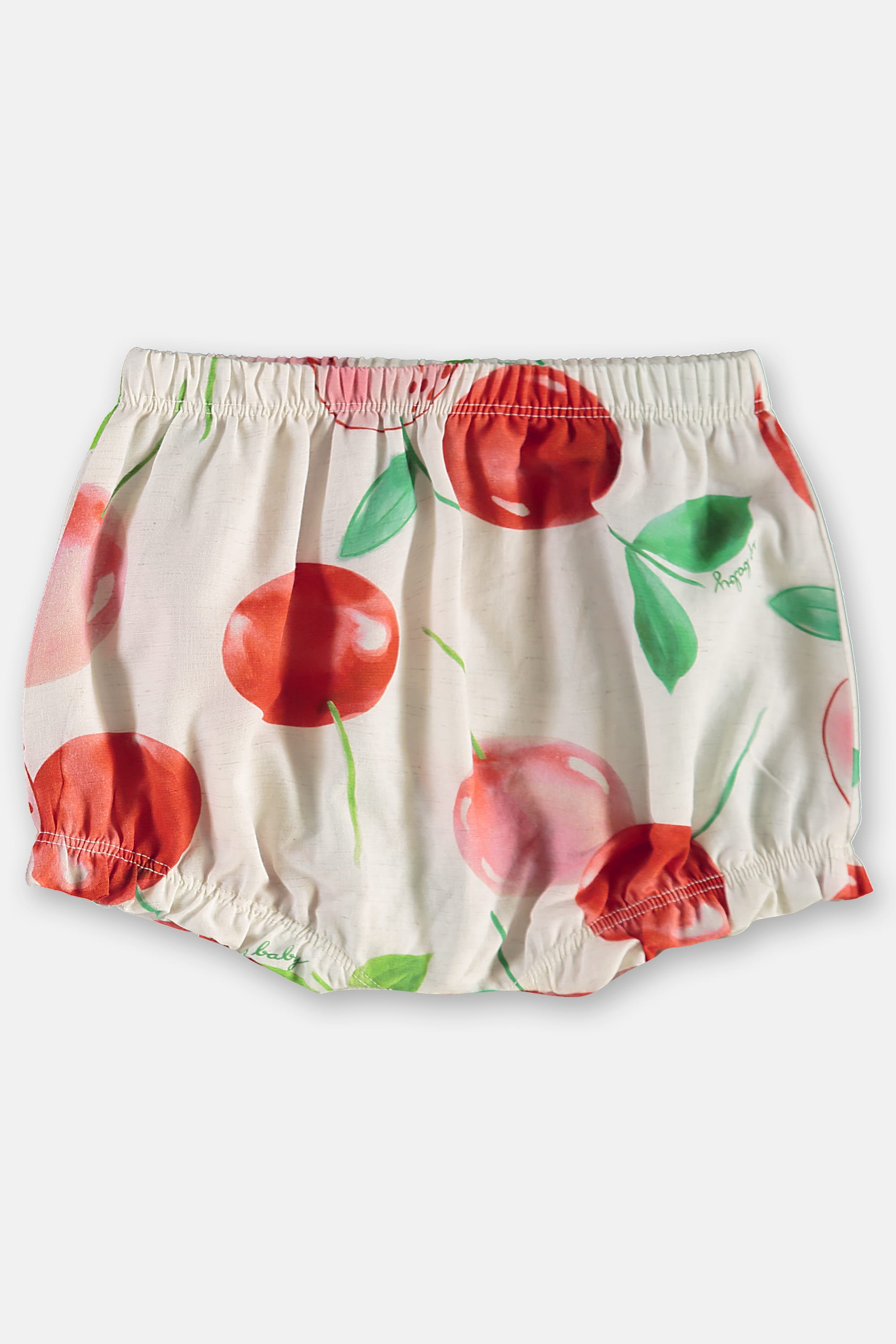 Conjunto Cereja para Bebê com Bata e Calcinha (Off White) Up Baby - Imagem 21