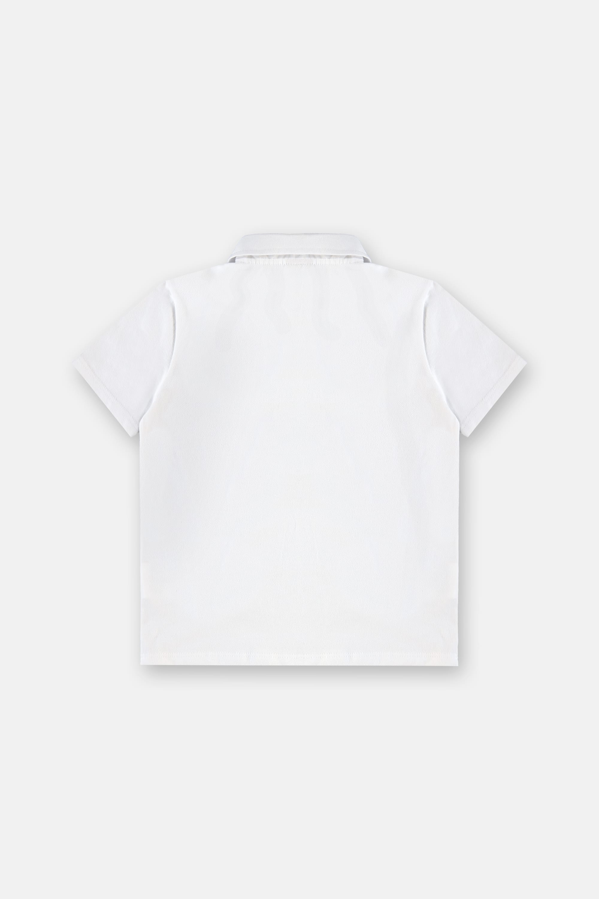 Conjunto Infantil com Camisa Polo e Bermuda Listrada (Branco) Up Baby - Imagem 34