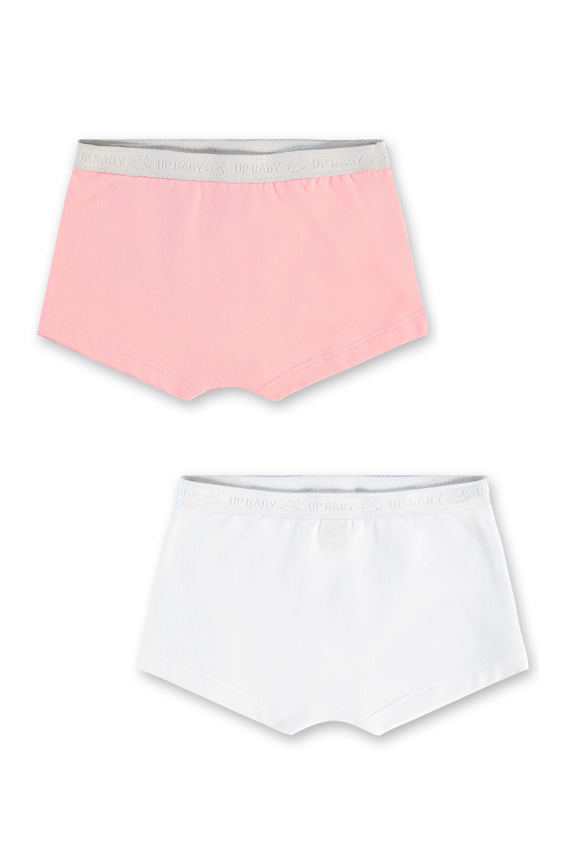 Kit Infantil com 2 Calcinhas em Cotton (Rosa) Up Baby