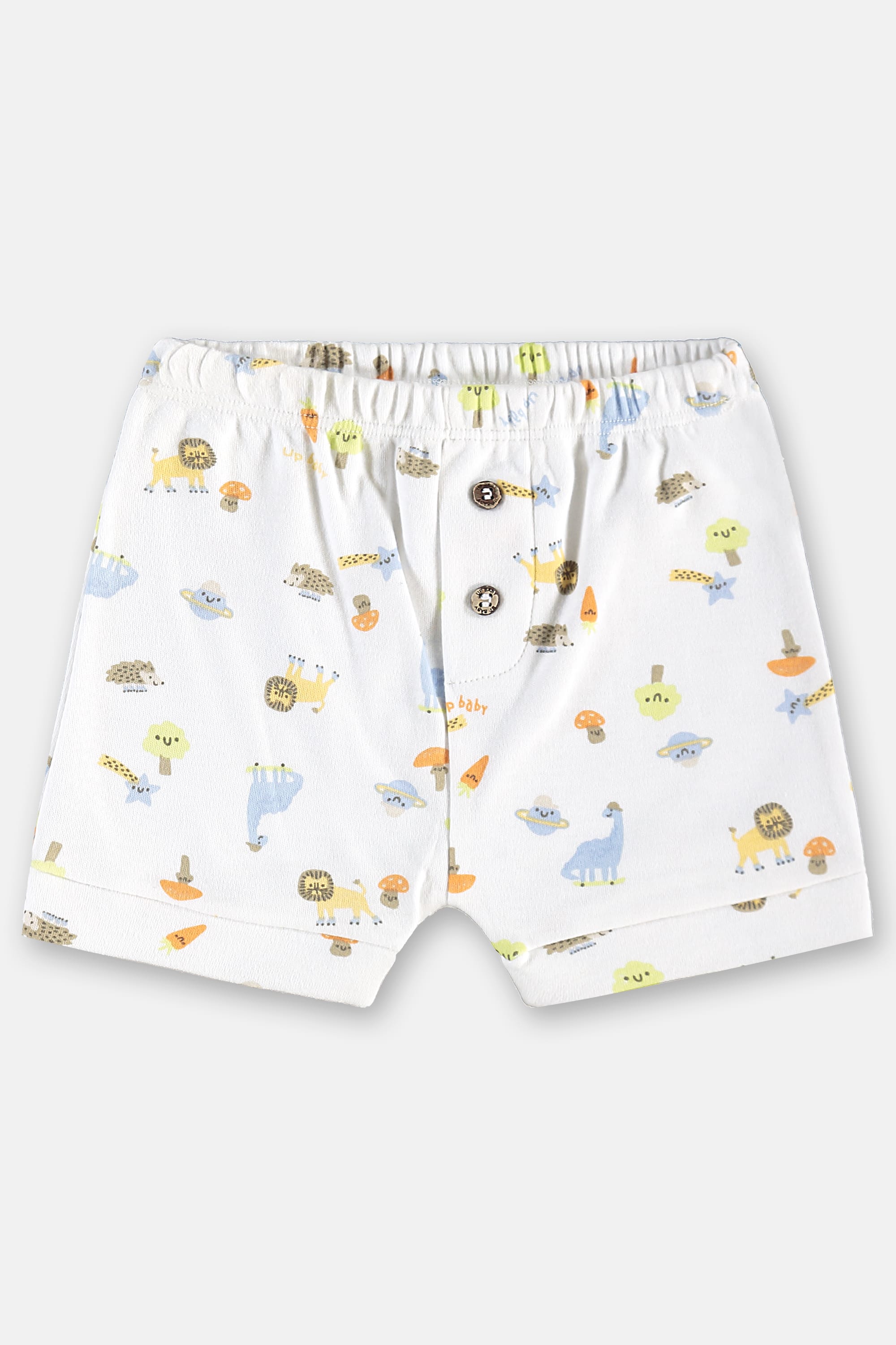 Conjunto Suedine Essentials Bebê Menino com Body e Short (Branco) Up Baby - Imagem 23