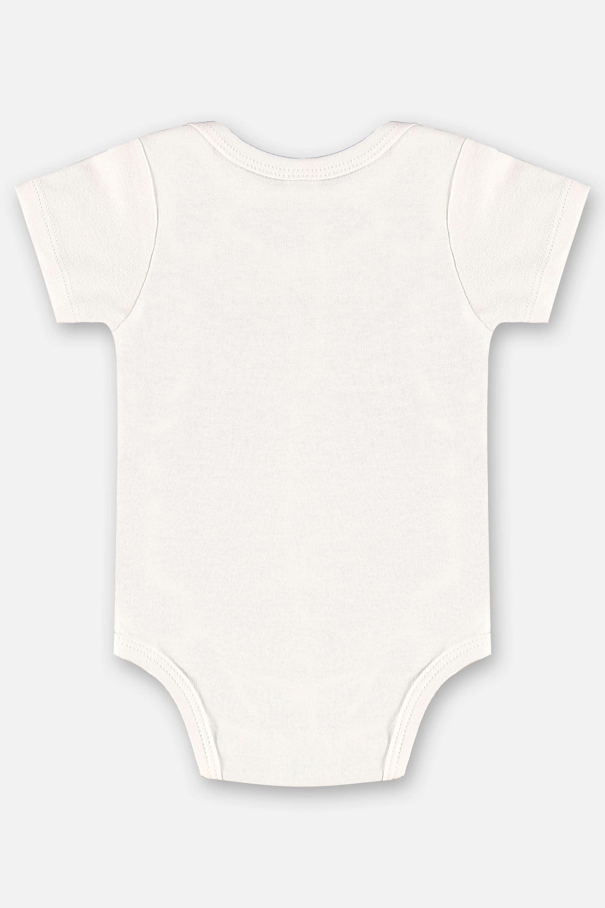 Conjunto para Bebê Menina com Body e Short em Suedine (Off White) Up Baby - Imagem 4