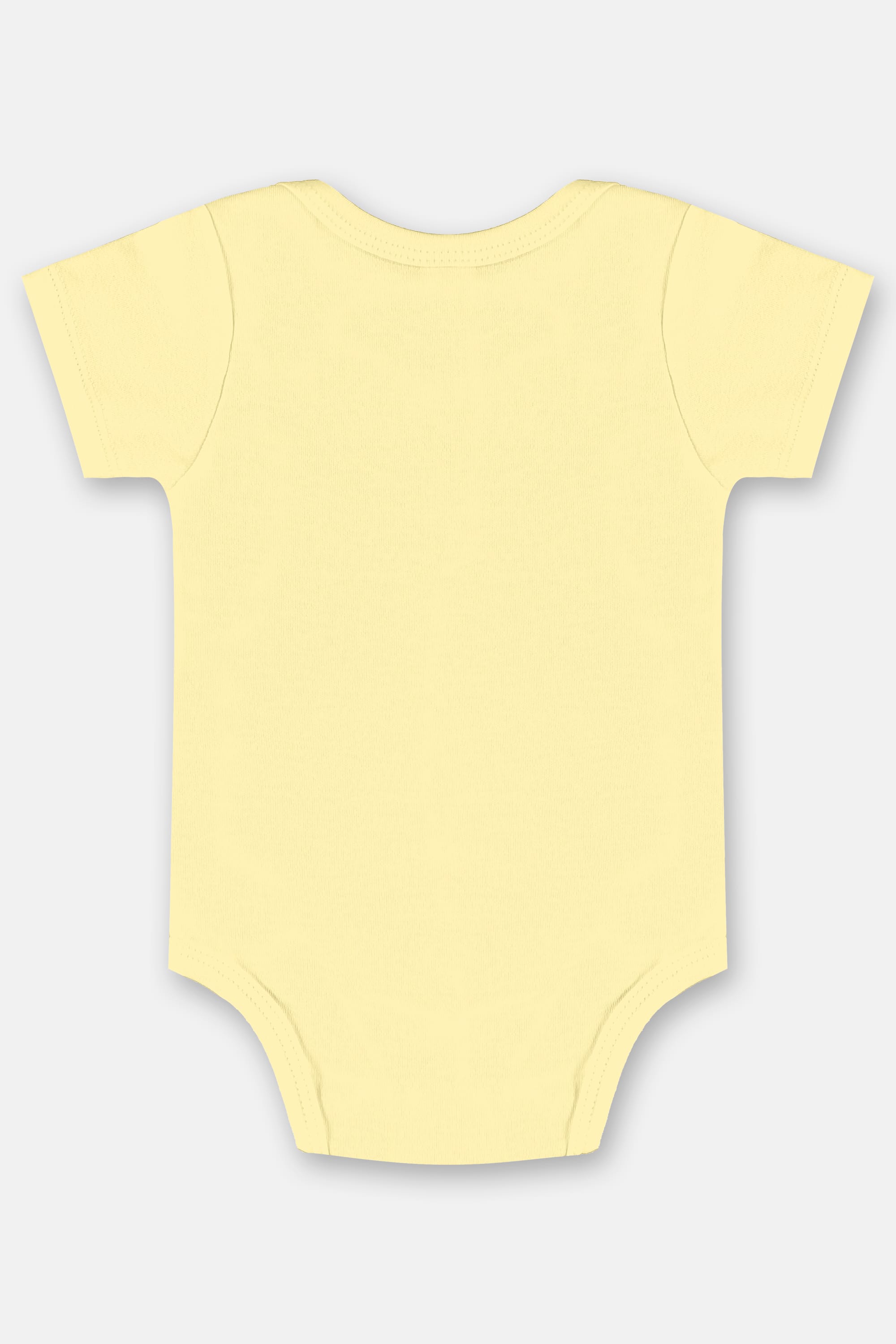 Conjunto para Bebê Menina com Body e Short em Suedine (Amarelo Claro) Up Baby - Imagem 14