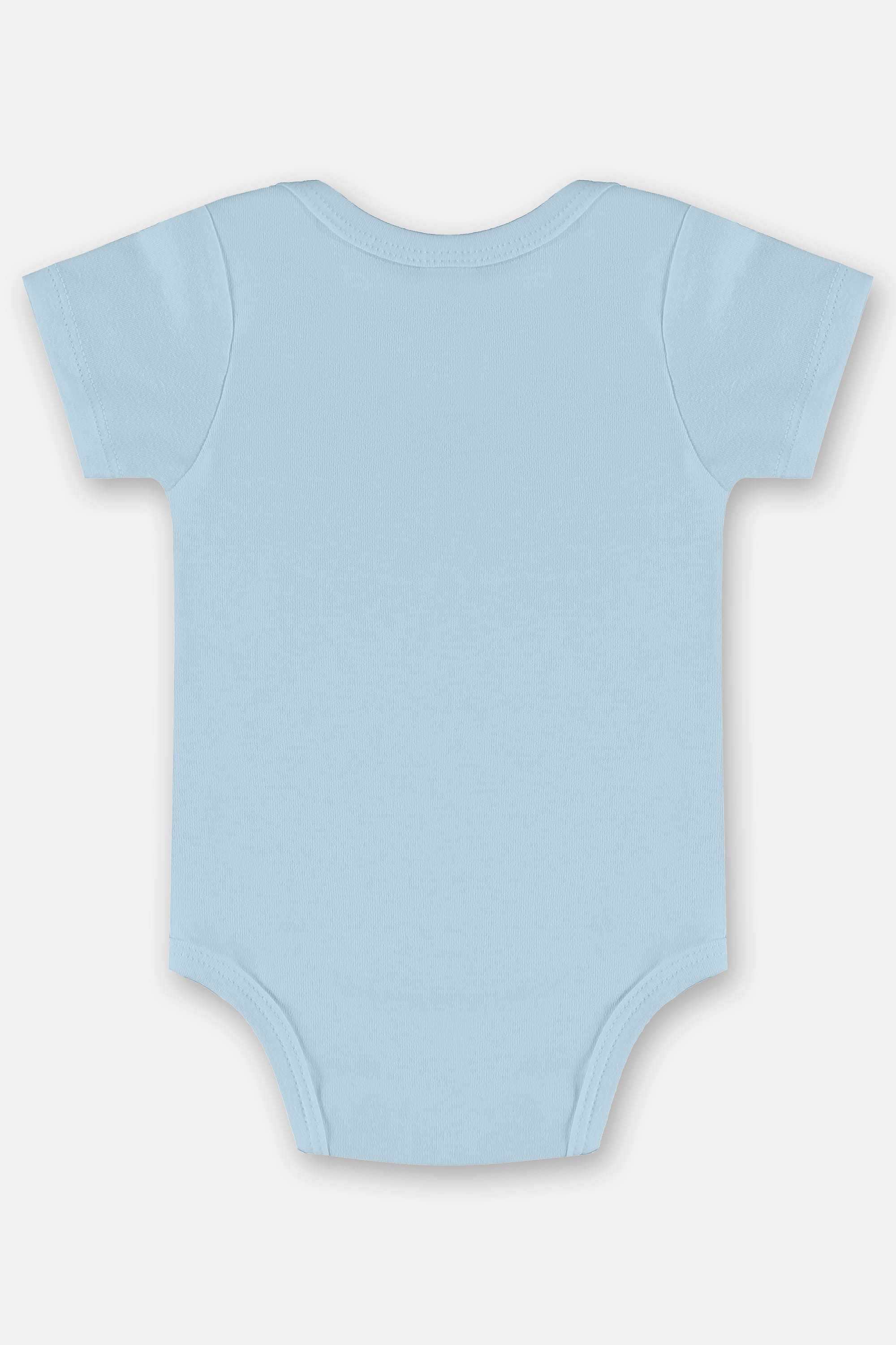 Conjunto para Bebê Menina com Body e Short em Suedine (Azul Claro) Up Baby - Imagem 14