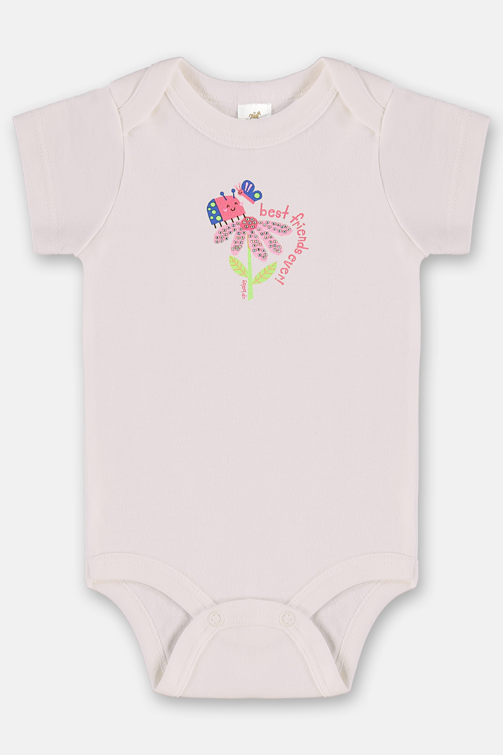 Conjunto Bebê Menina com Body e Calça em Suedine Essentials (Branco) Up Baby - Imagem 21