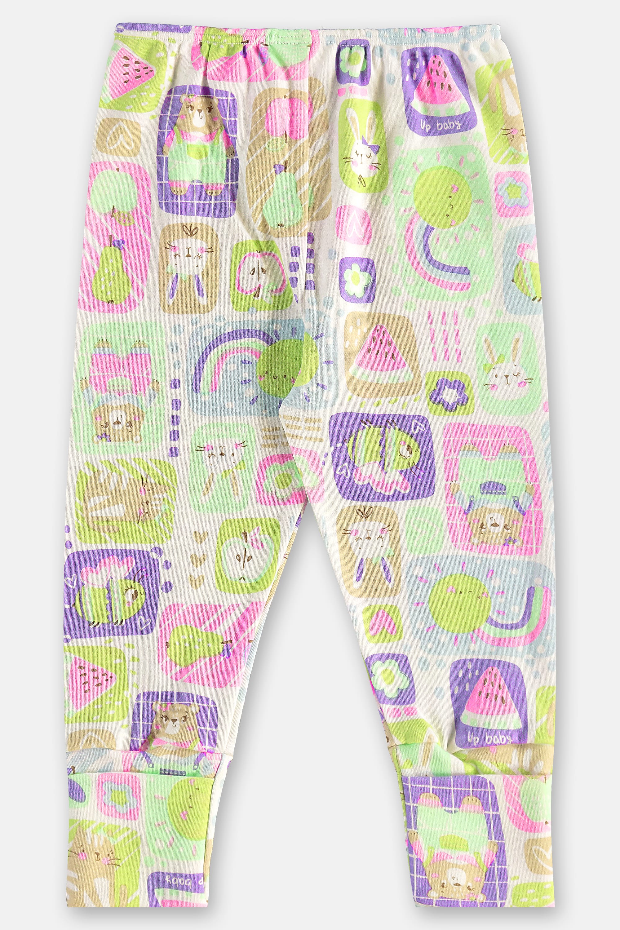 Conjunto Bebê Menina com Body e Calça em Suedine Essentials (Azul Claro) Up Baby - Imagem 25