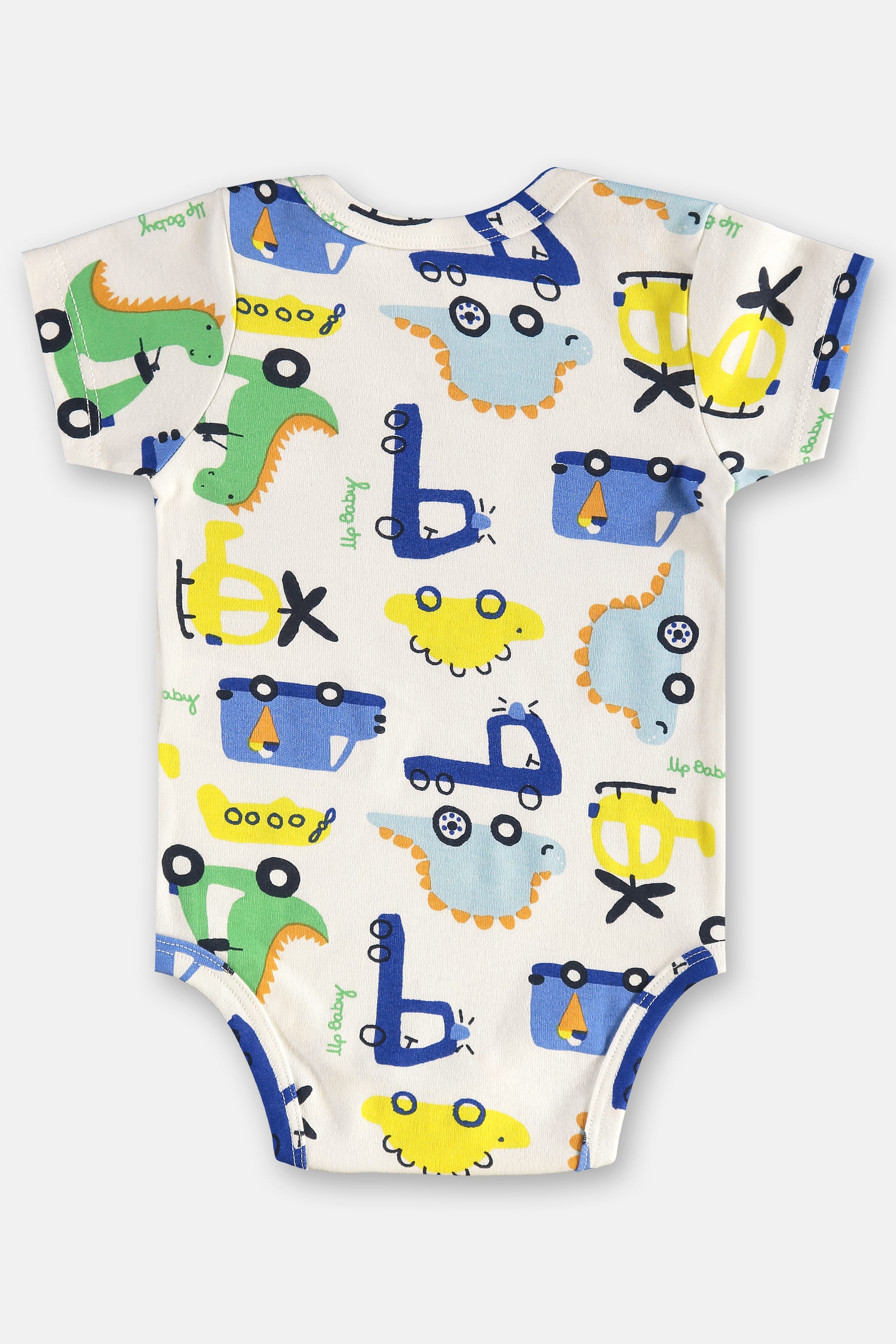 Conjunto em Suedine Essentials para Bebê com Body e Calça (Off White) Up Baby - Imagem 14