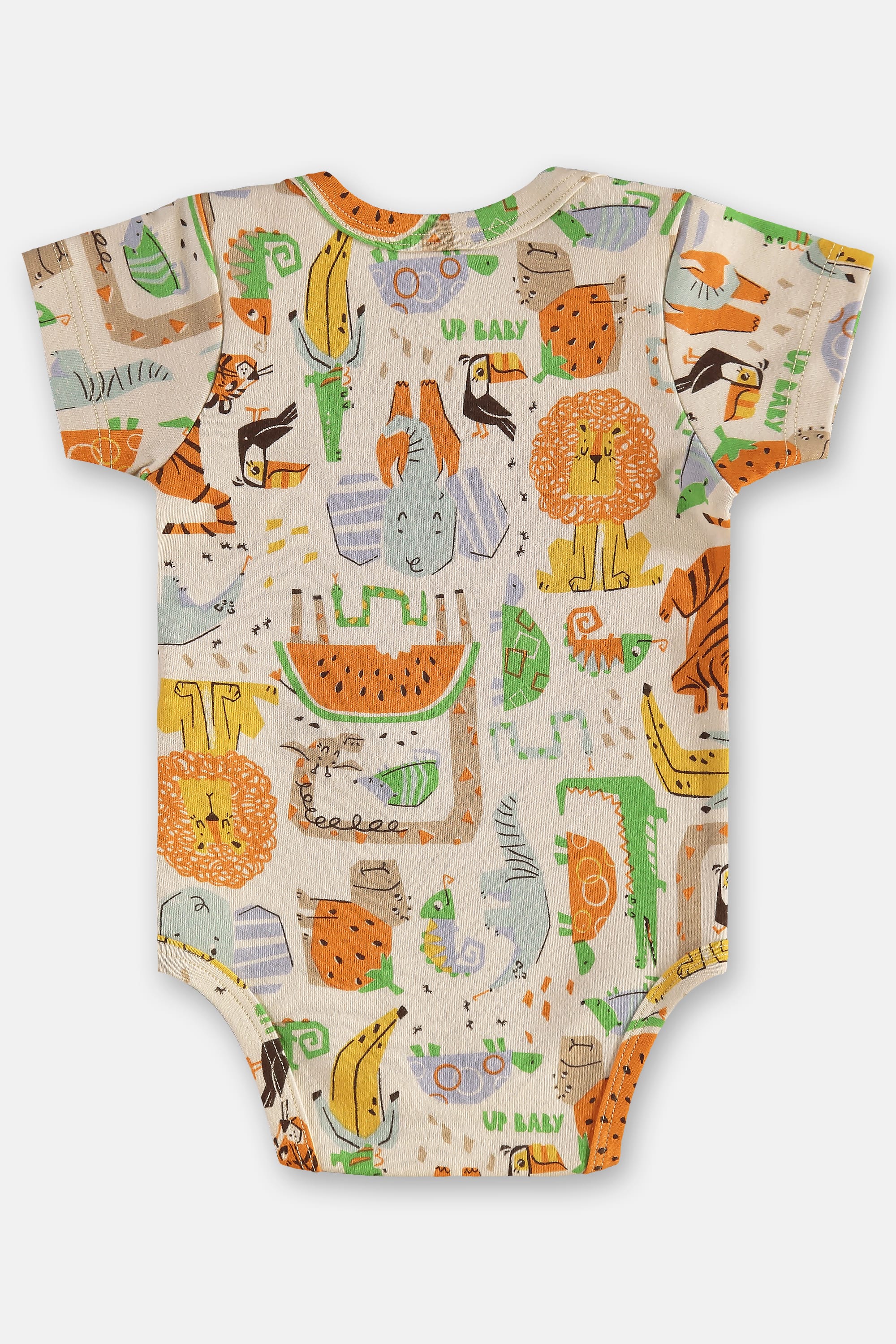 Conjunto em Suedine Essentials para Bebê com Body e Calça (Bege) Up Baby - Imagem 28