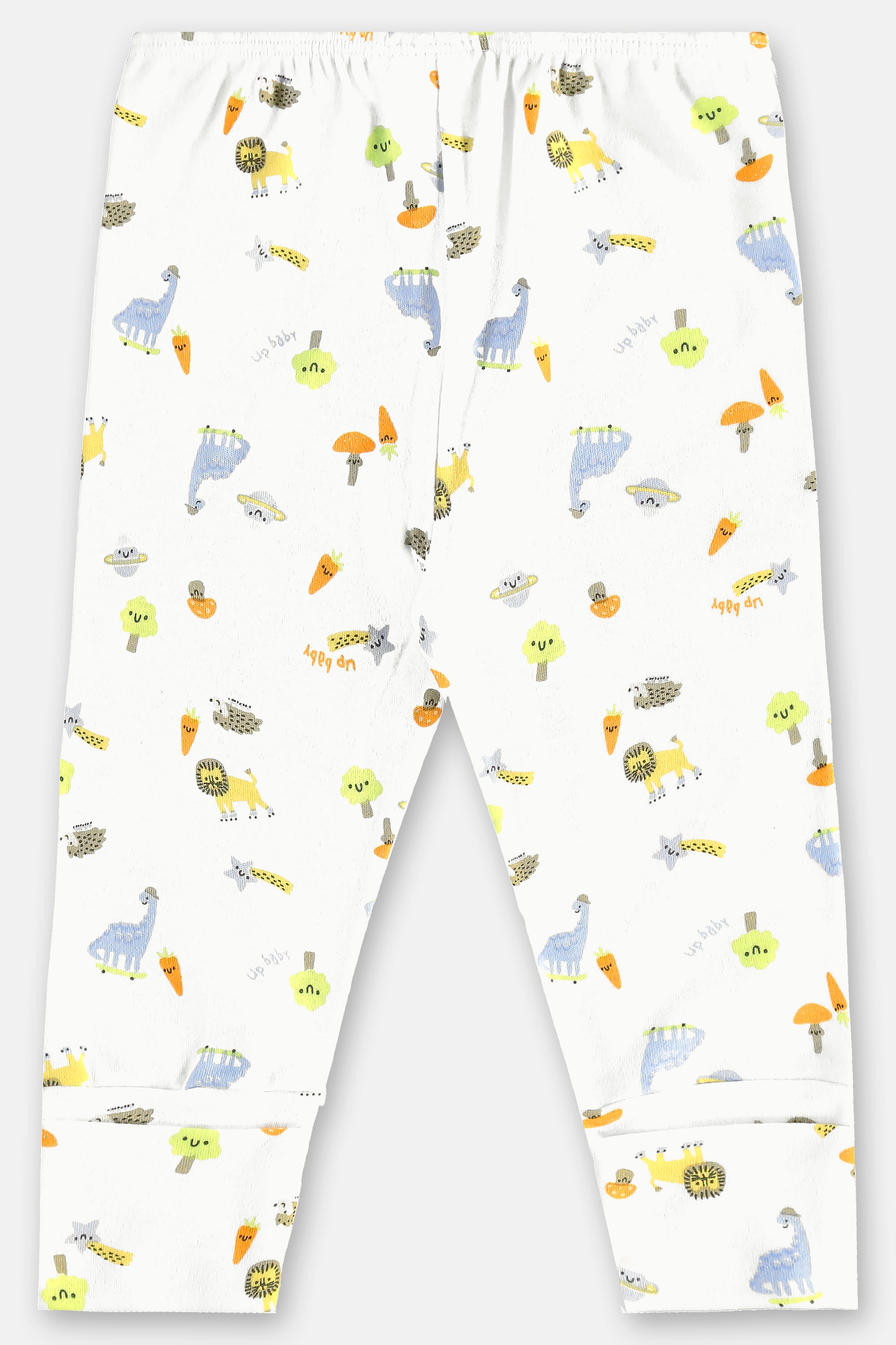 Conjunto para Bebê com Body e Calça em Suedine Essentials (Azul) Up Baby - Imagem 5