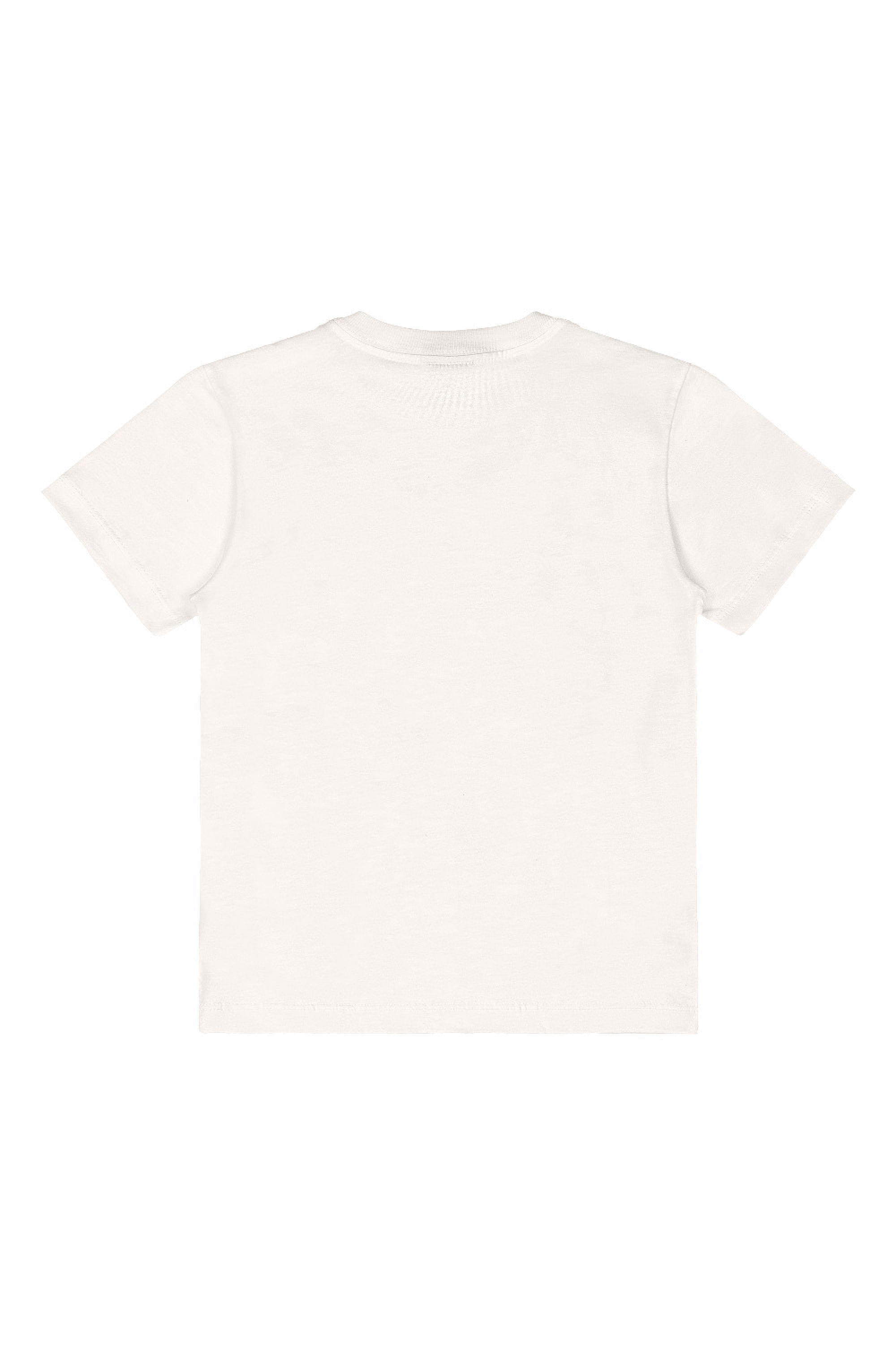 Conjunto Infantil Camiseta e Bermuda Ajustável (Off White) Quimby - Imagem 11