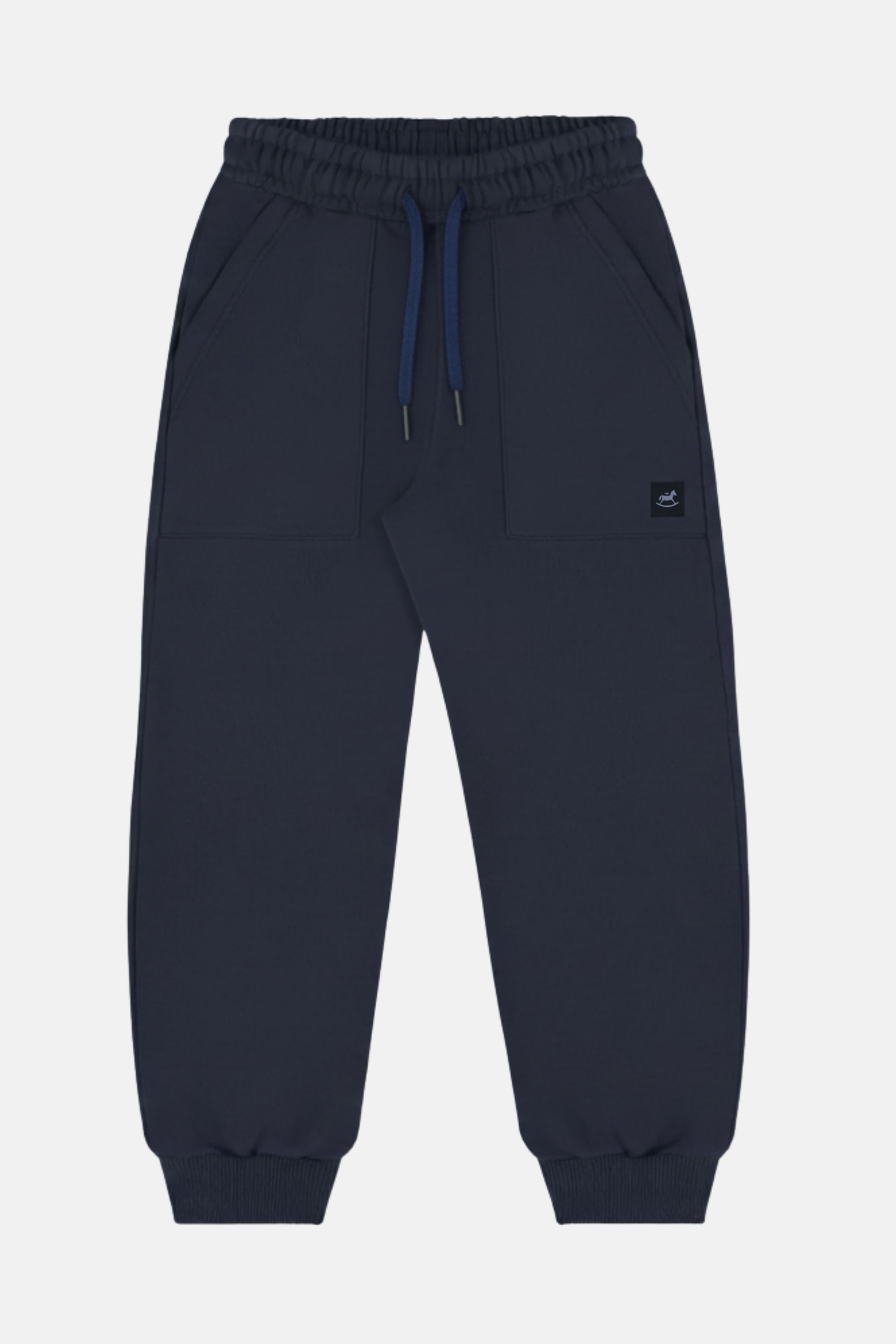 Calça Infantil Masculina em Moletom Sem Felpa (Azul Marinho) Up Baby - Imagem 4