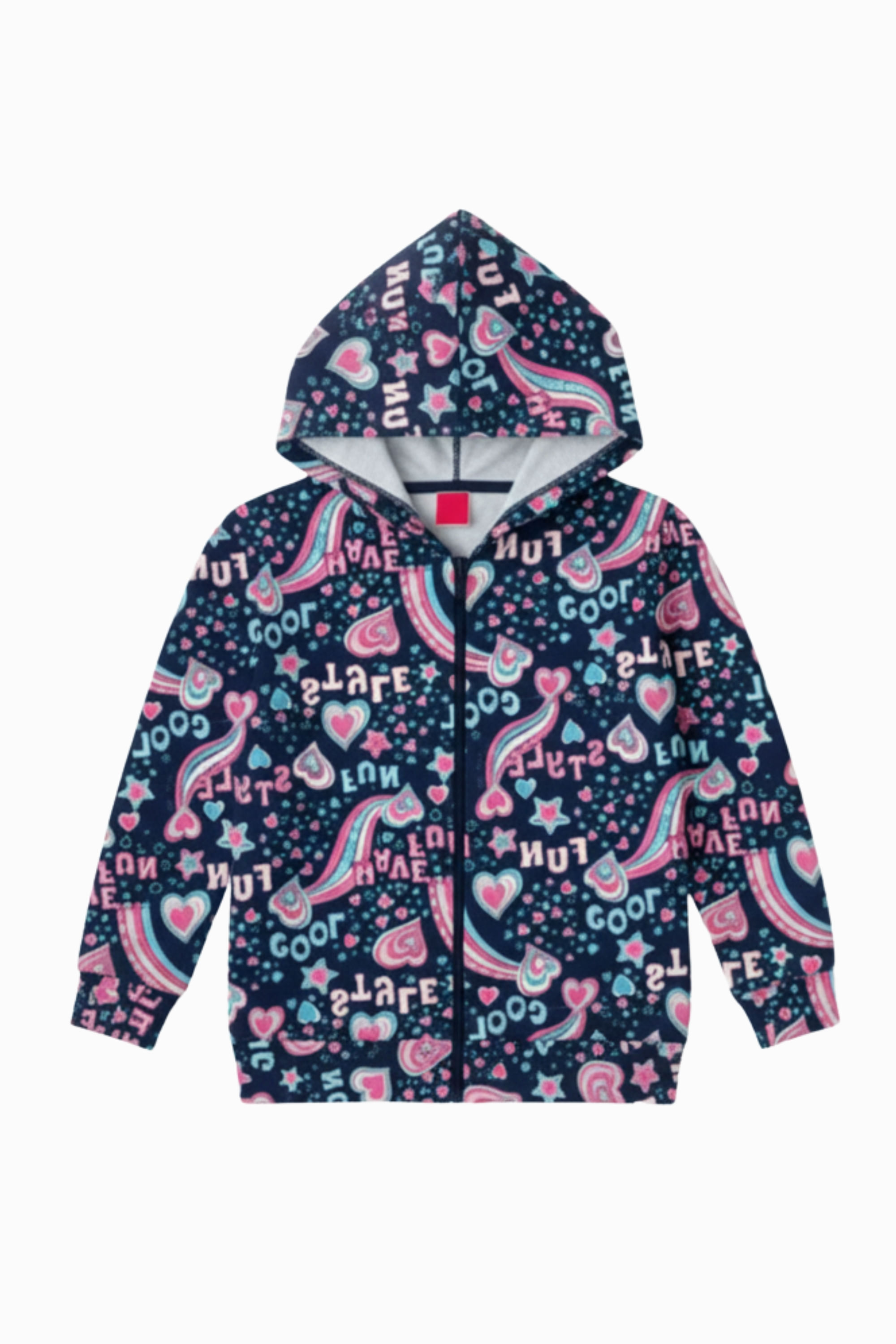 Jaqueta Infantil para Menina (Azul) Bee Loop - Imagem 11