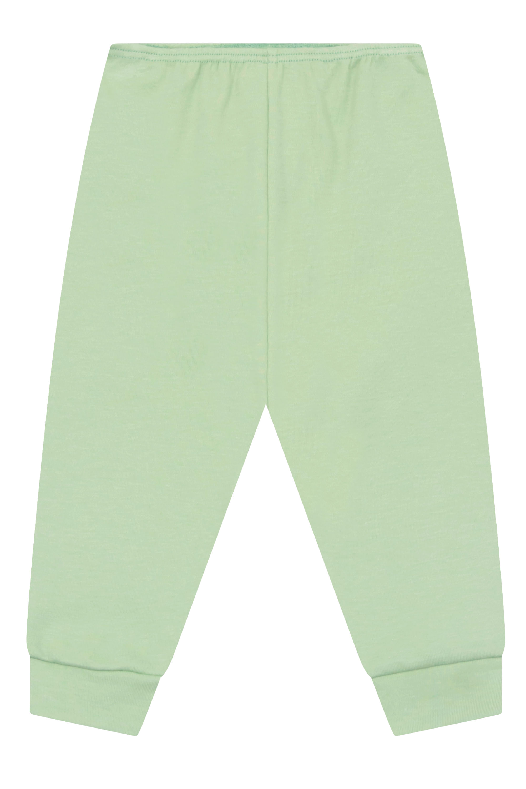 Calça Unissex para Bebê Básica em Suedine (Verde) Guloseima - Imagem 4