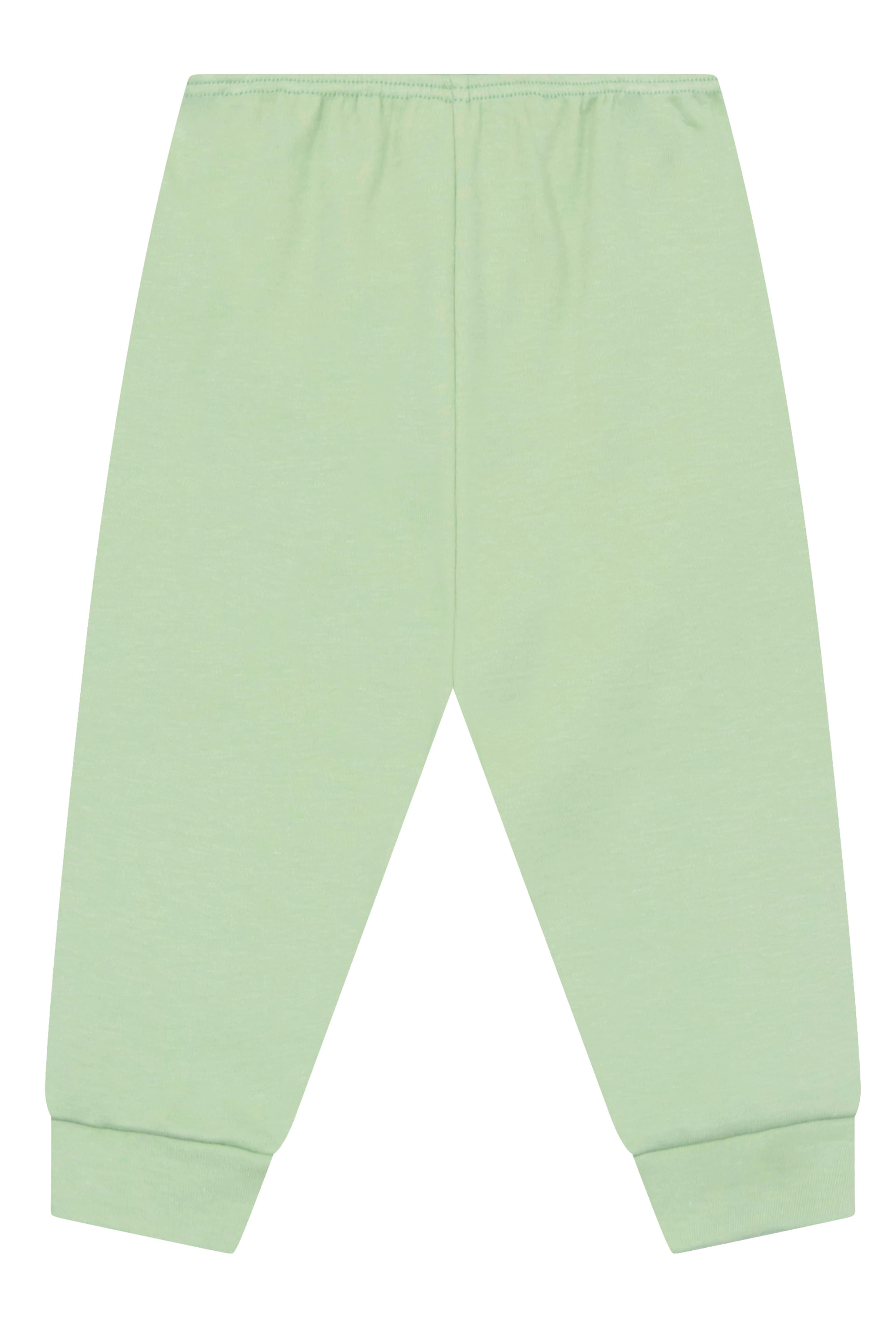 Calça Unissex para Bebê Básica em Suedine (Verde) Guloseima - Imagem 8