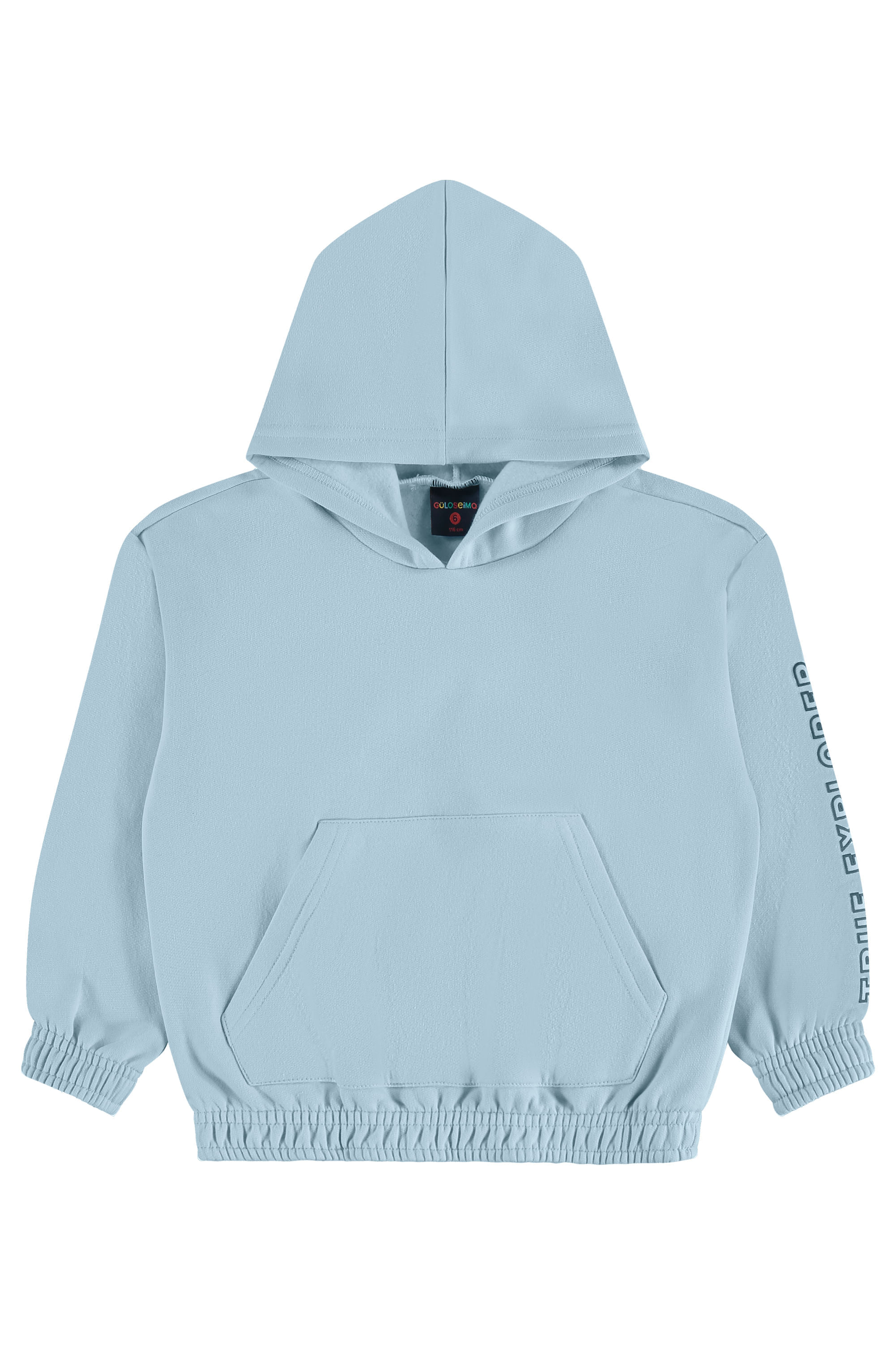 Blusão Infantil Masculino em Moletom Felpado (Azul Claro) Guloseima - Imagem 20