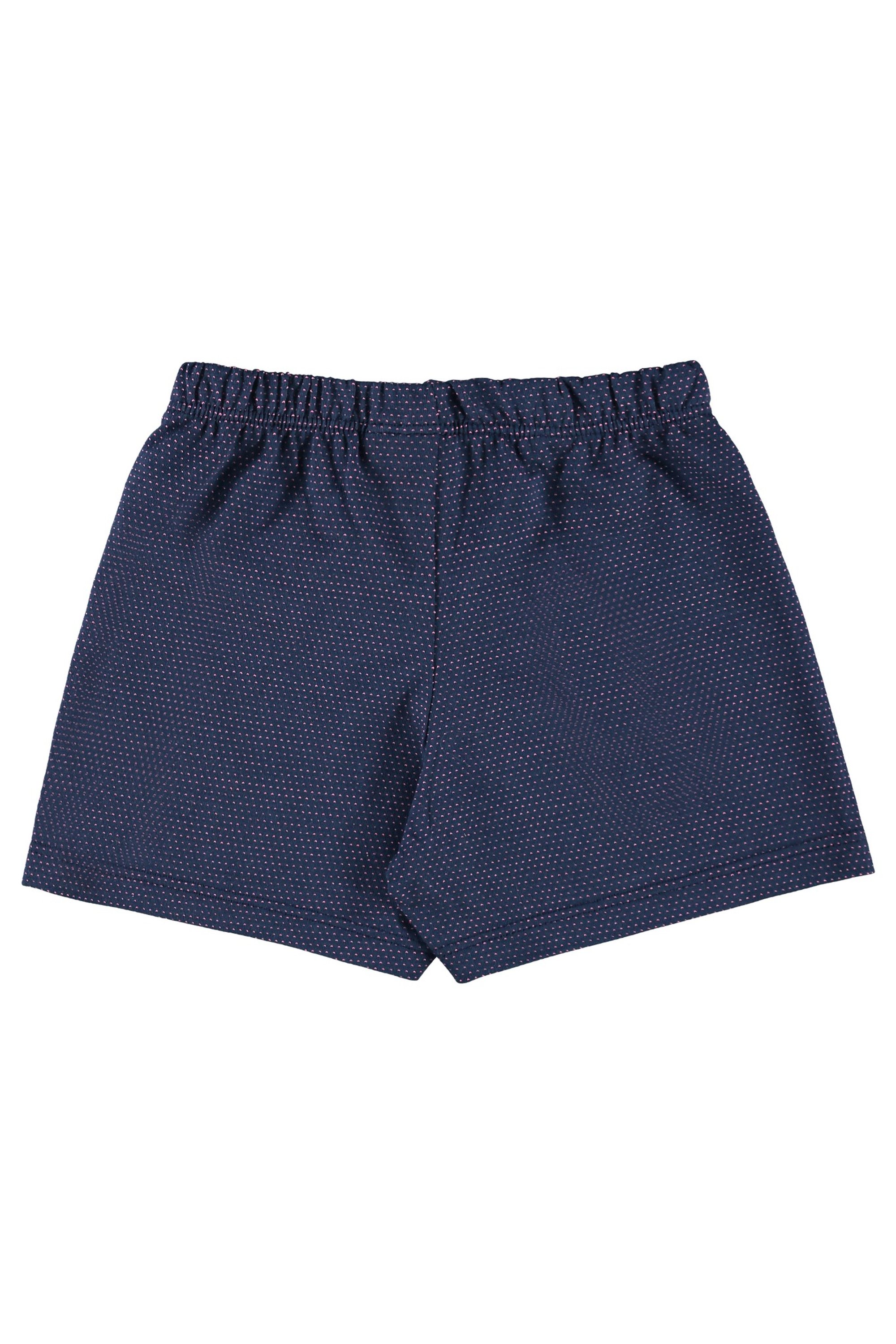 Conjunto com Blusa e Short para Bebê Menina (Azul Marinho) Guloseima - Imagem 28