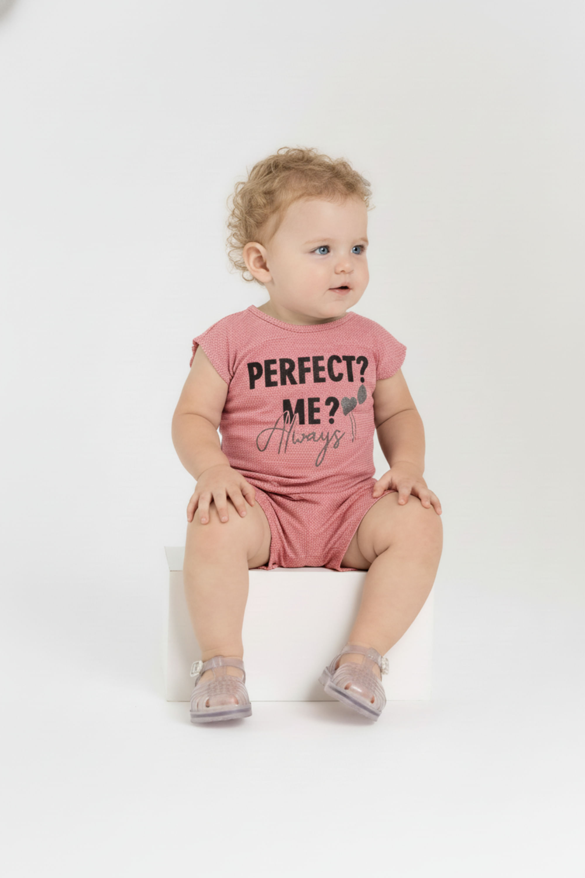 Conjunto com Blusa e Short para Bebê Menina (Coral) Guloseima - Imagem 8