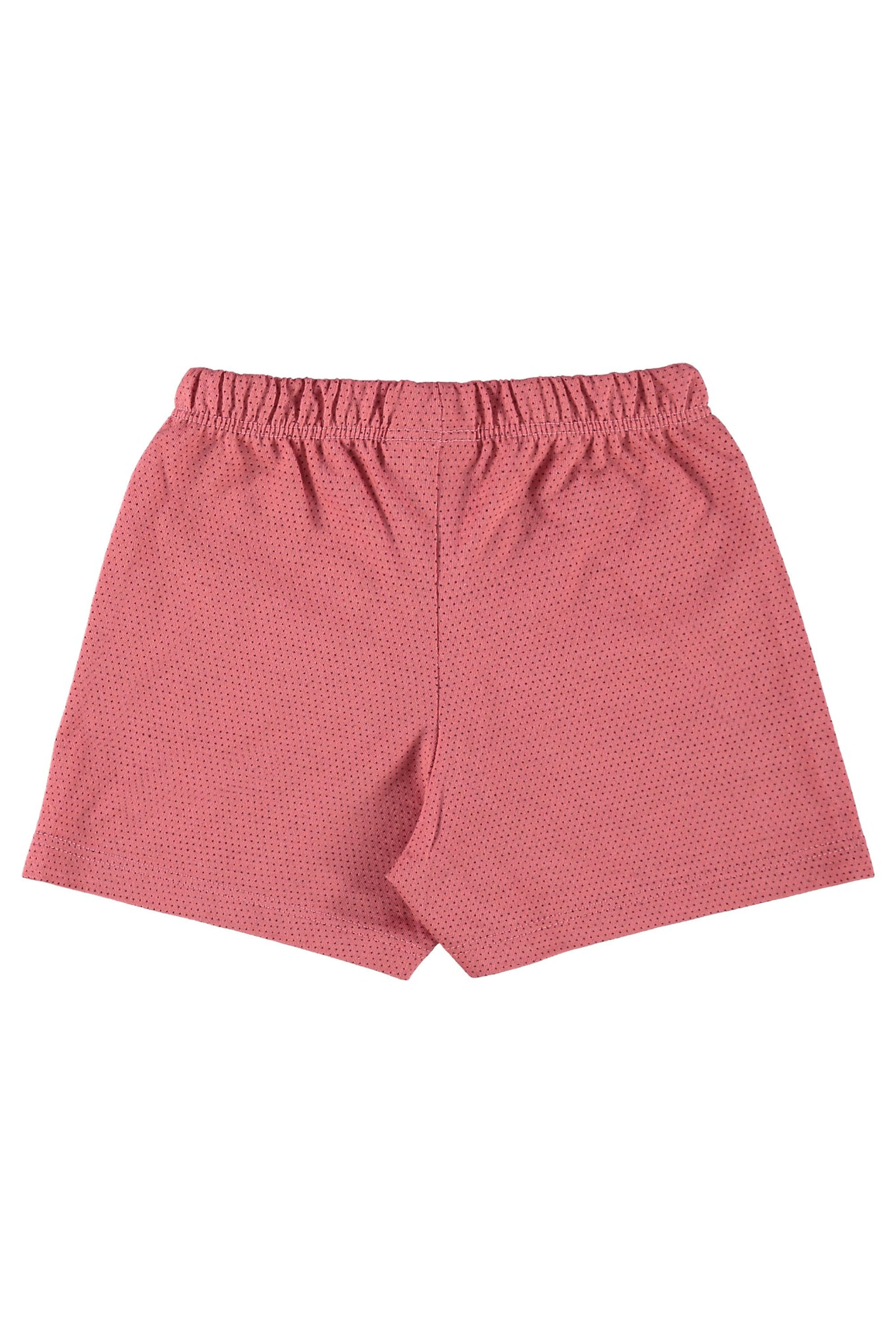 Conjunto com Blusa e Short para Bebê Menina (Coral) Guloseima - Imagem 21
