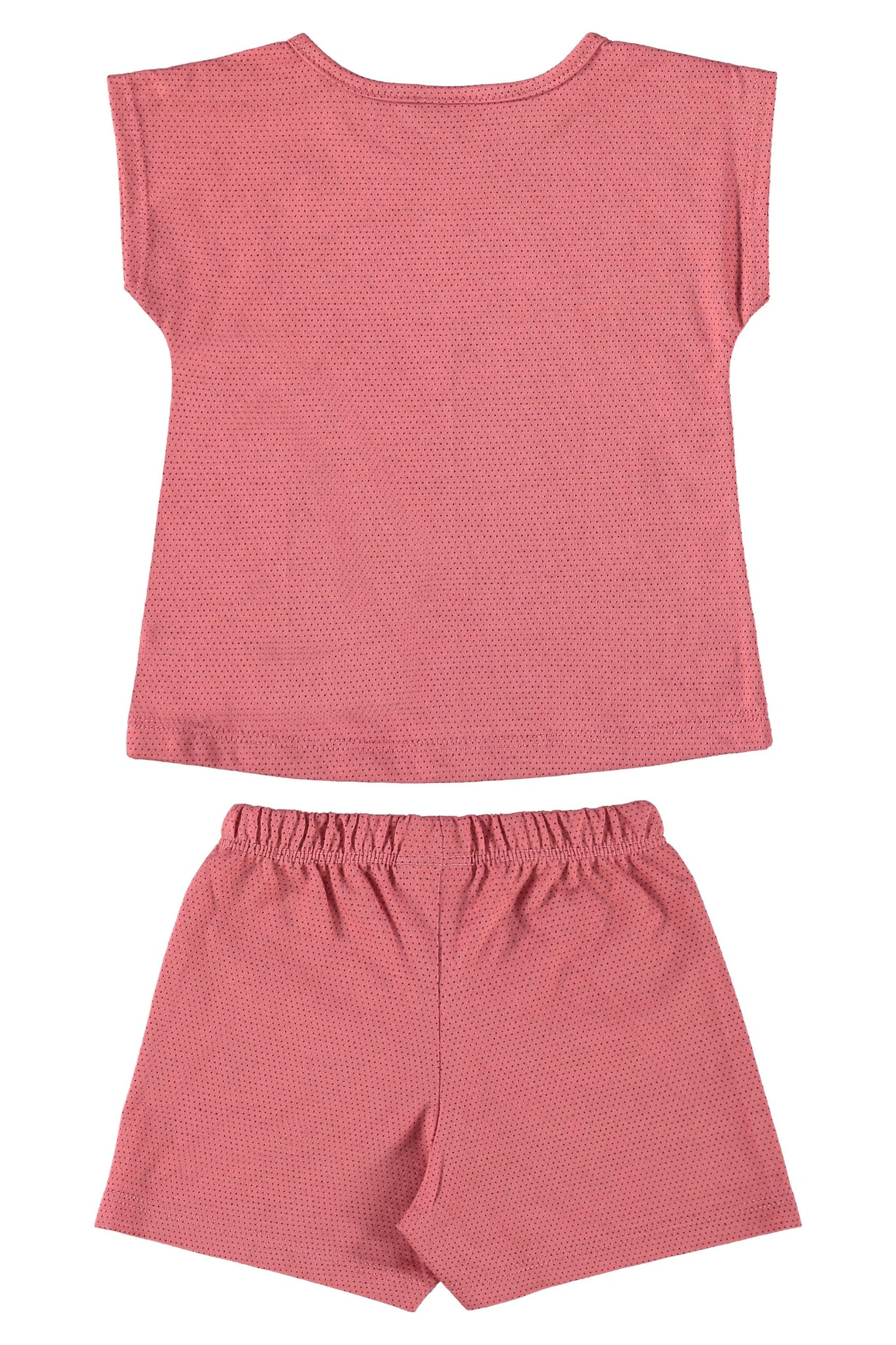 Conjunto com Blusa e Short para Bebê Menina (Coral) Guloseima - Imagem 26