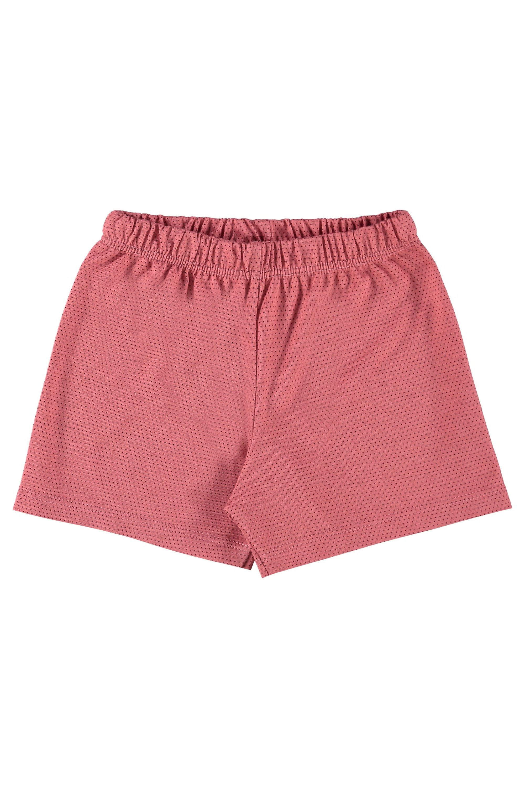 Conjunto com Blusa e Short para Bebê Menina (Coral) Guloseima - Imagem 32