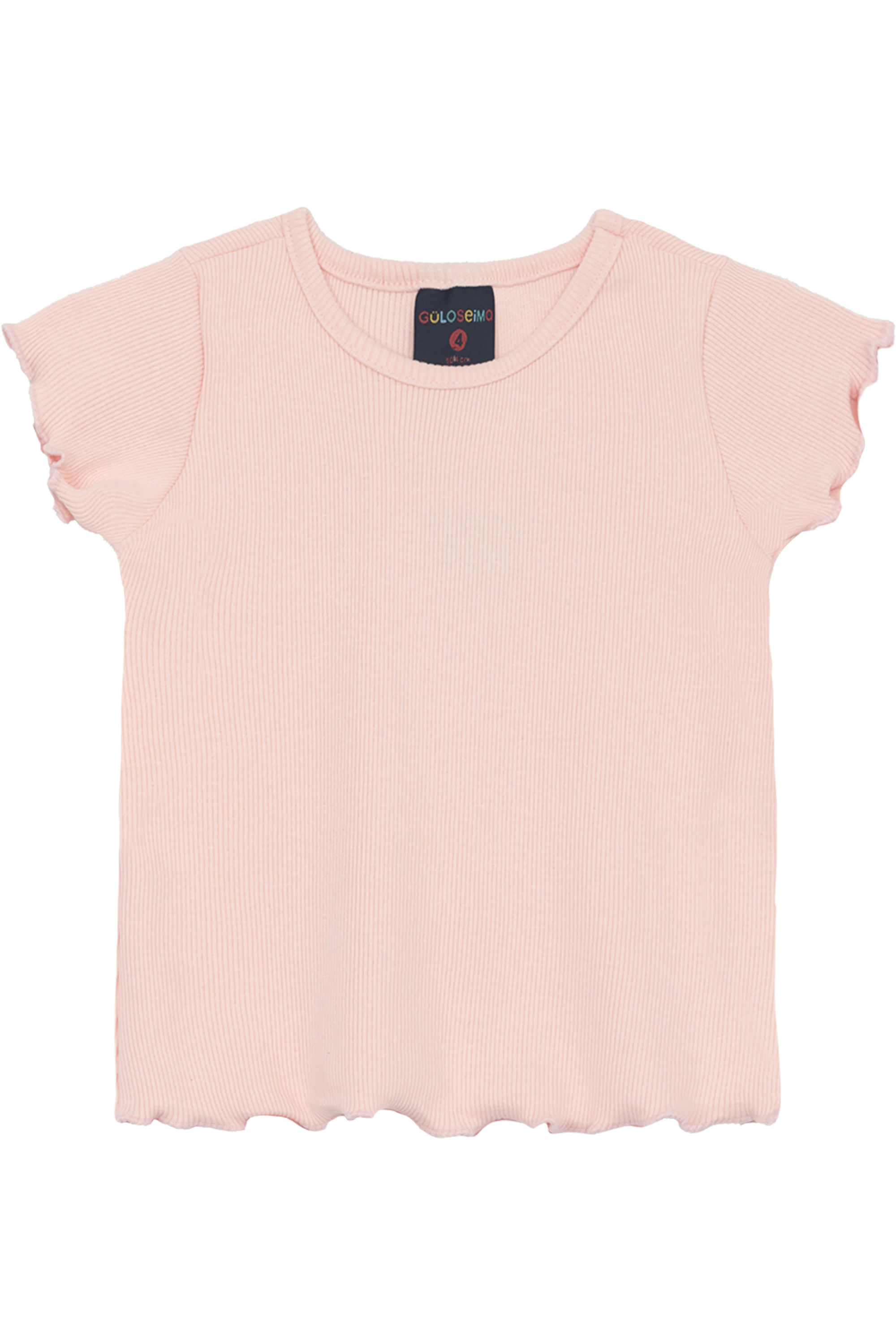 Blusa Infantil em Ribana para Menina (Rosa) Guloseima - Imagem 2