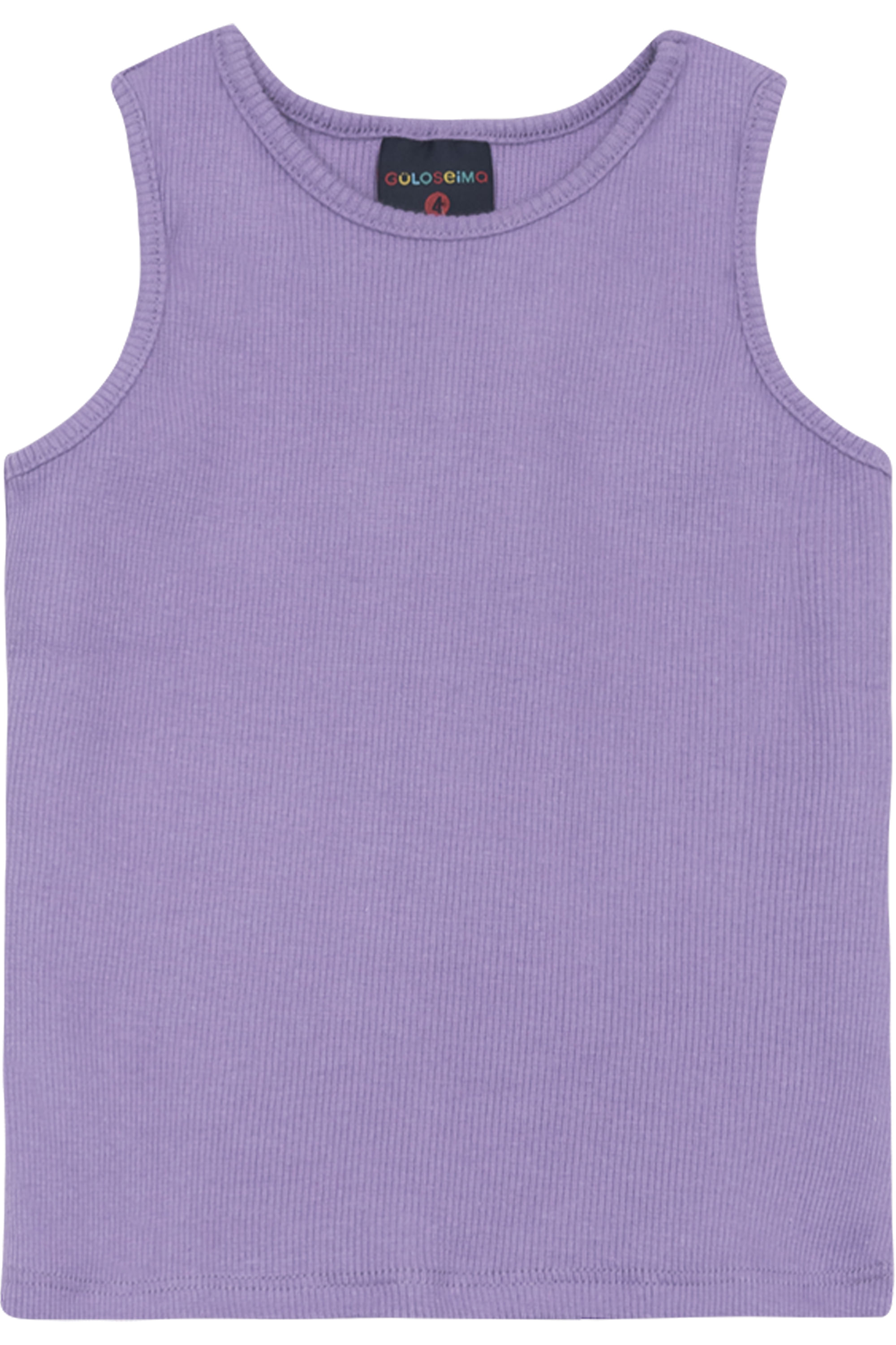 Regata Infantil em Ribana para Menina (Roxo) Guloseima - Imagem 11