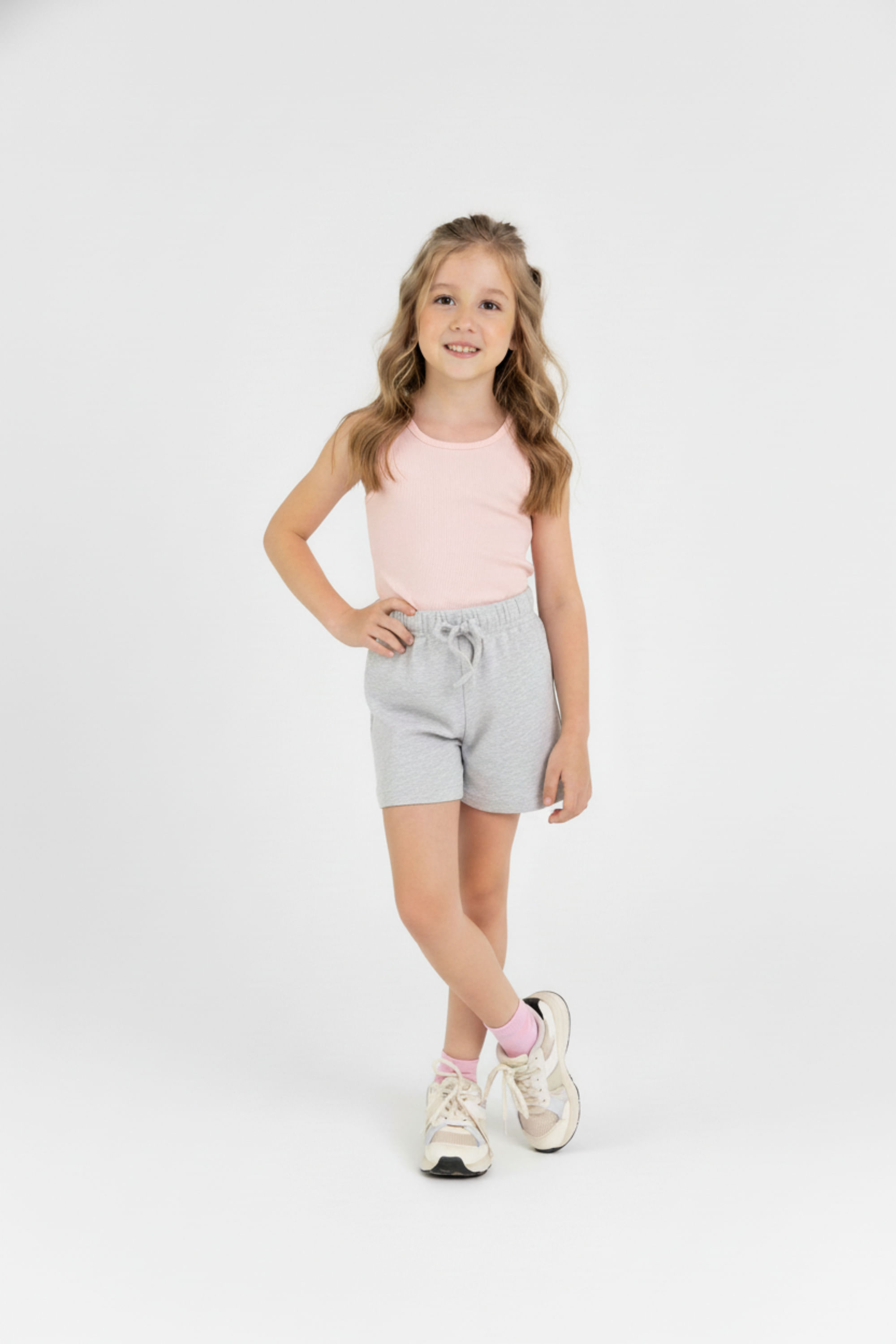 Regata Infantil em Ribana para Menina (Rosa) Guloseima - Imagem 7