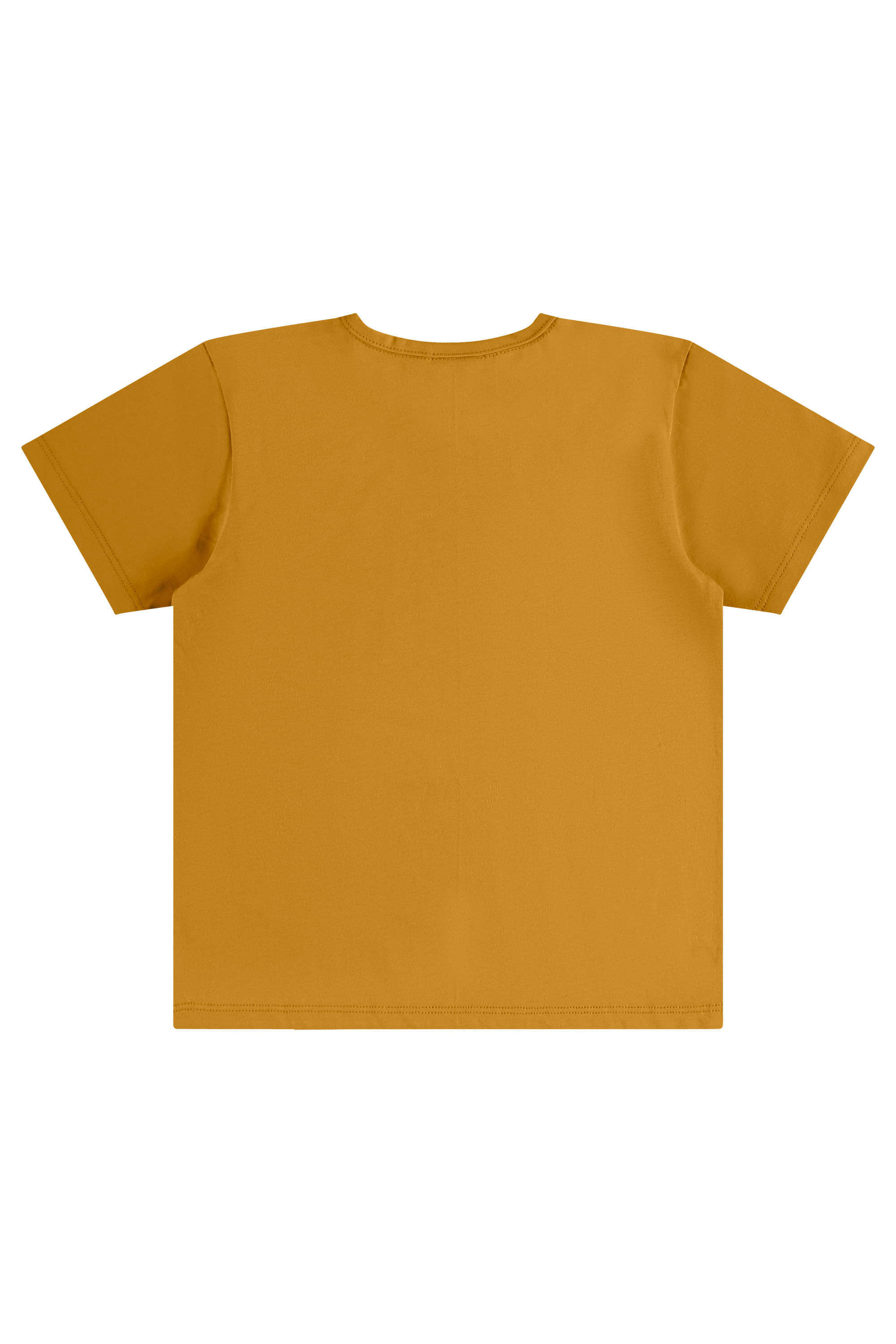 Conjunto Infantil com Camiseta e Bermuda para Menino (Marrom) Guloseima - Imagem 5