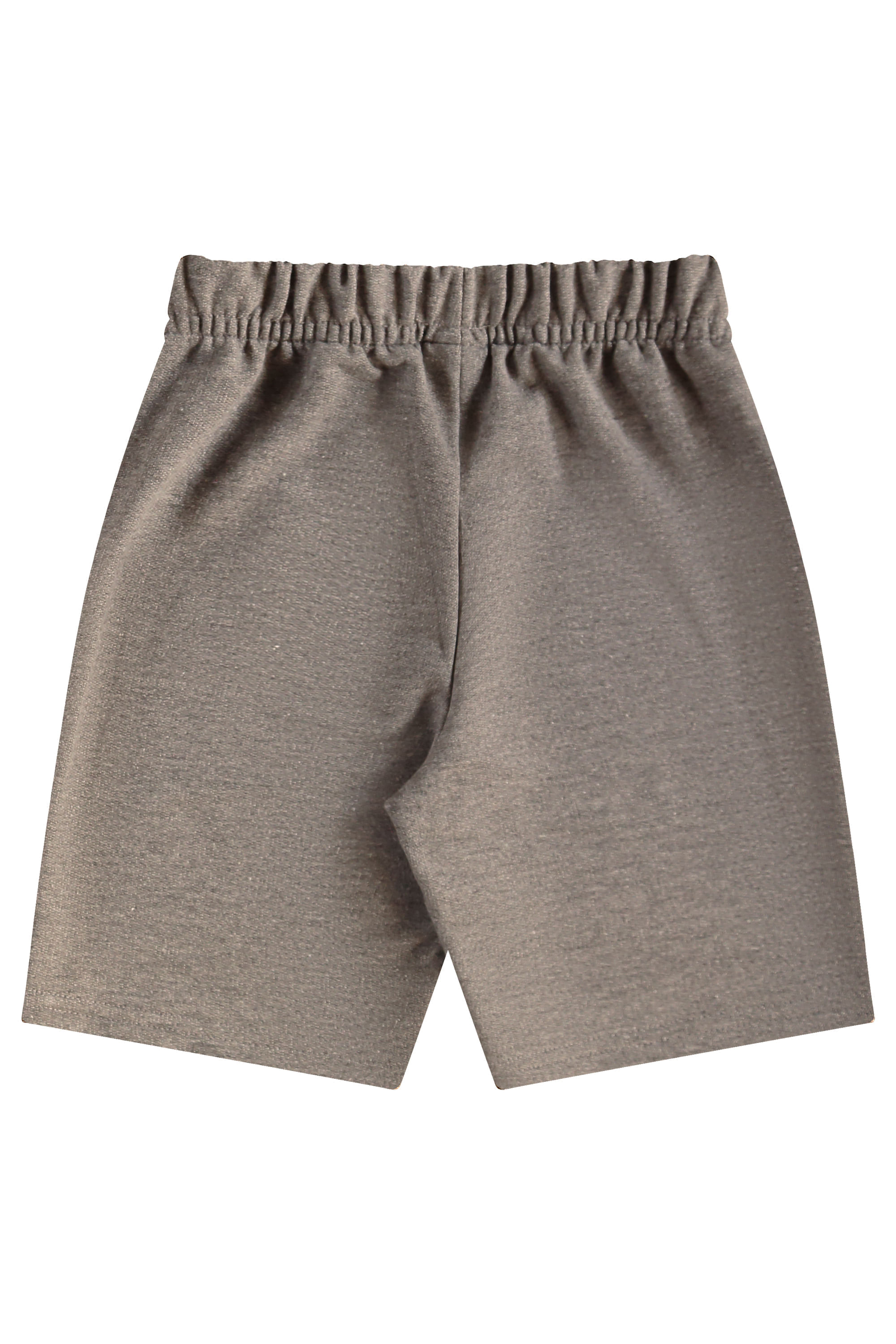 Conjunto Infantil com Camiseta e Bermuda para Menino (Marrom) Guloseima - Imagem 42
