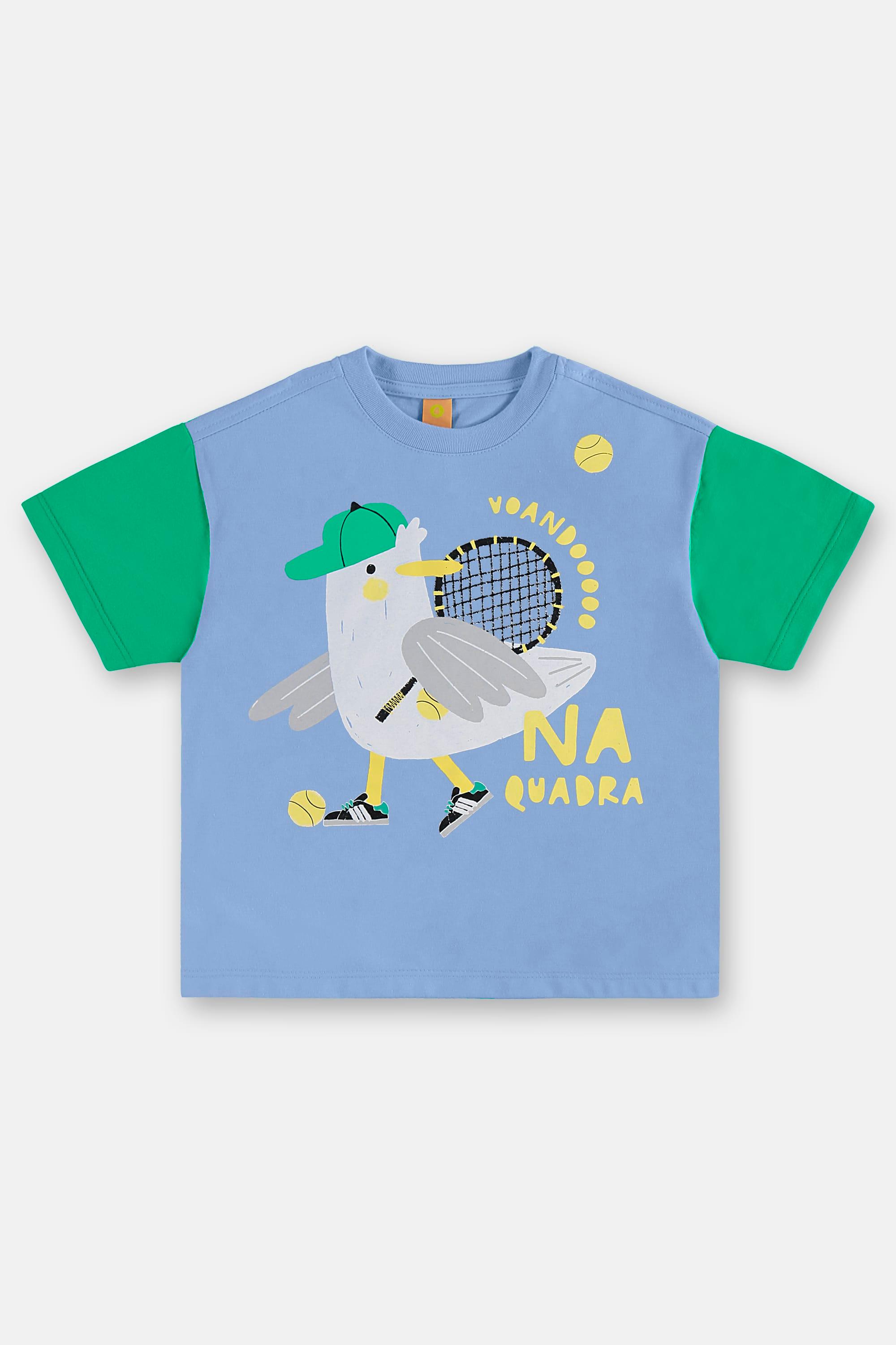 Conjunto Ninhada Infantil Masculino (Azul Claro) Três e Já - Imagem 10